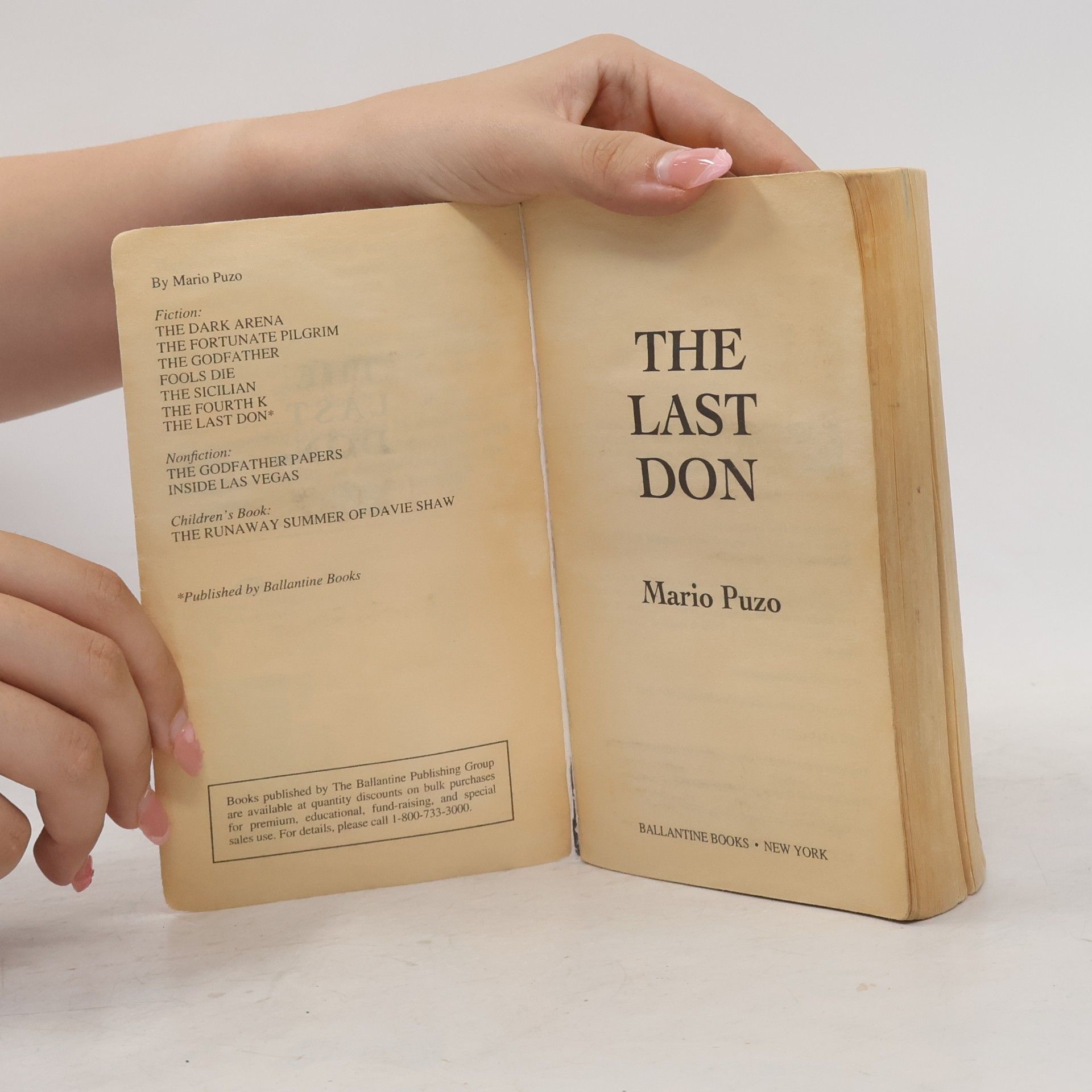 Mario Puzo The last Don