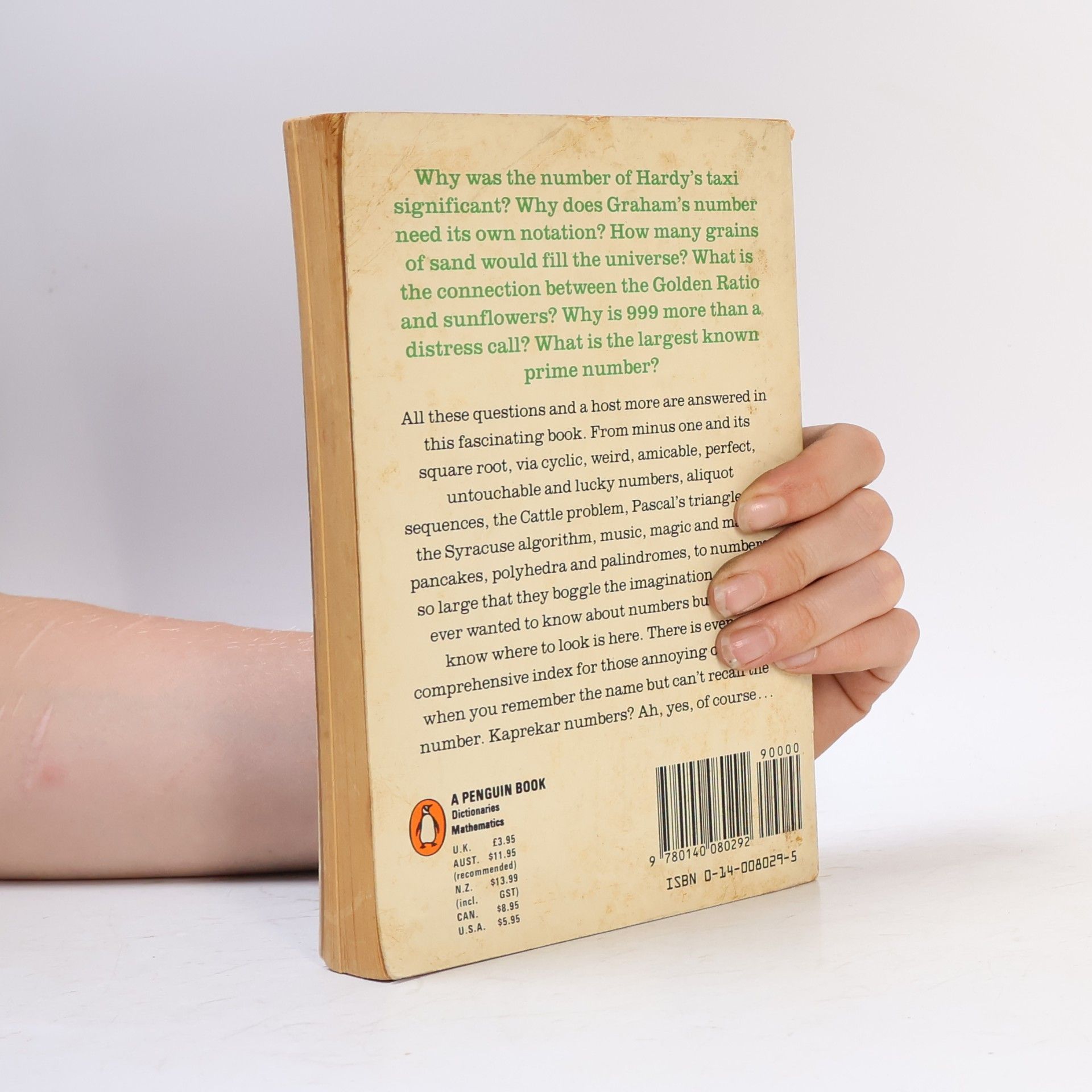 David Wells The Penguin Dictionary of Curious and Interesting Numbers