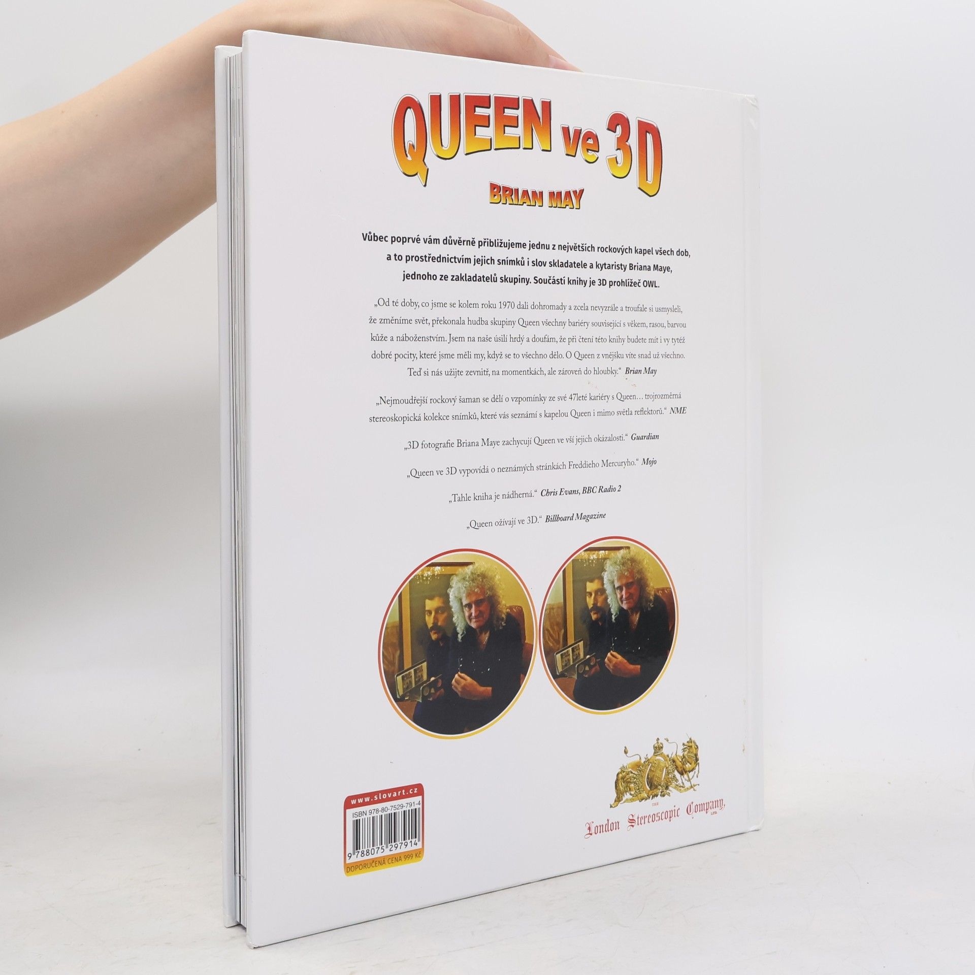 Brian May Queen ve 3D