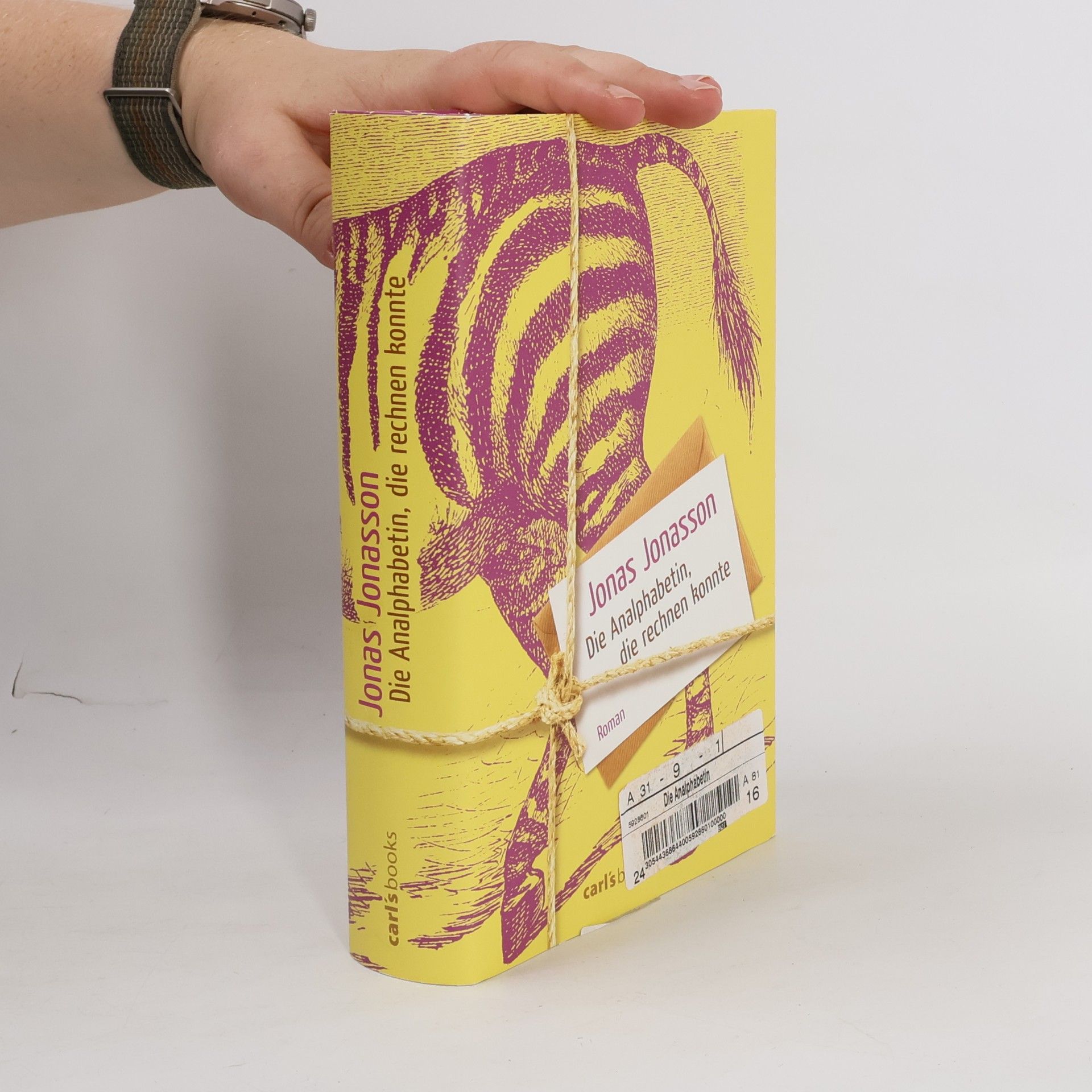 Jonas Jonasson Die Analphabetin, die rechnen konnte