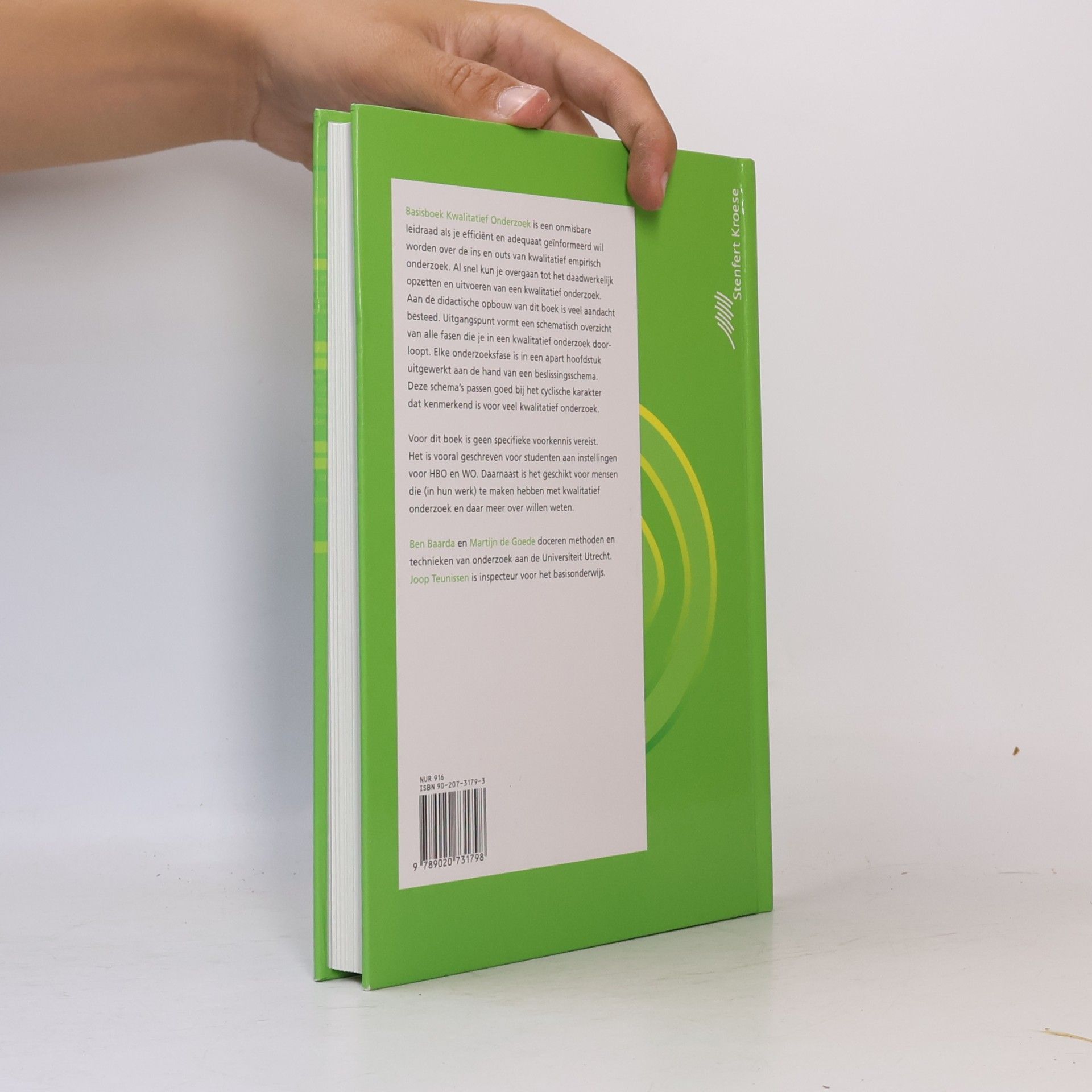 D.B. Baarda Basisboek kwalitatief onderzoek