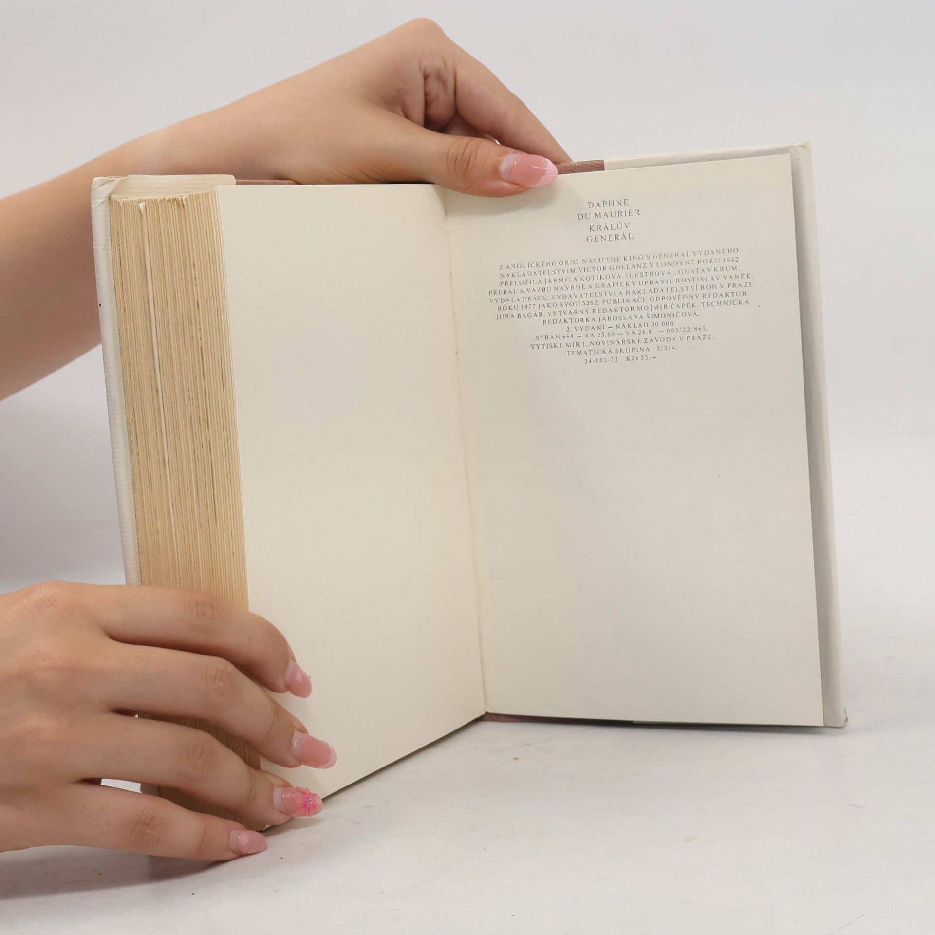 Daphne Du Maurier Králův generál