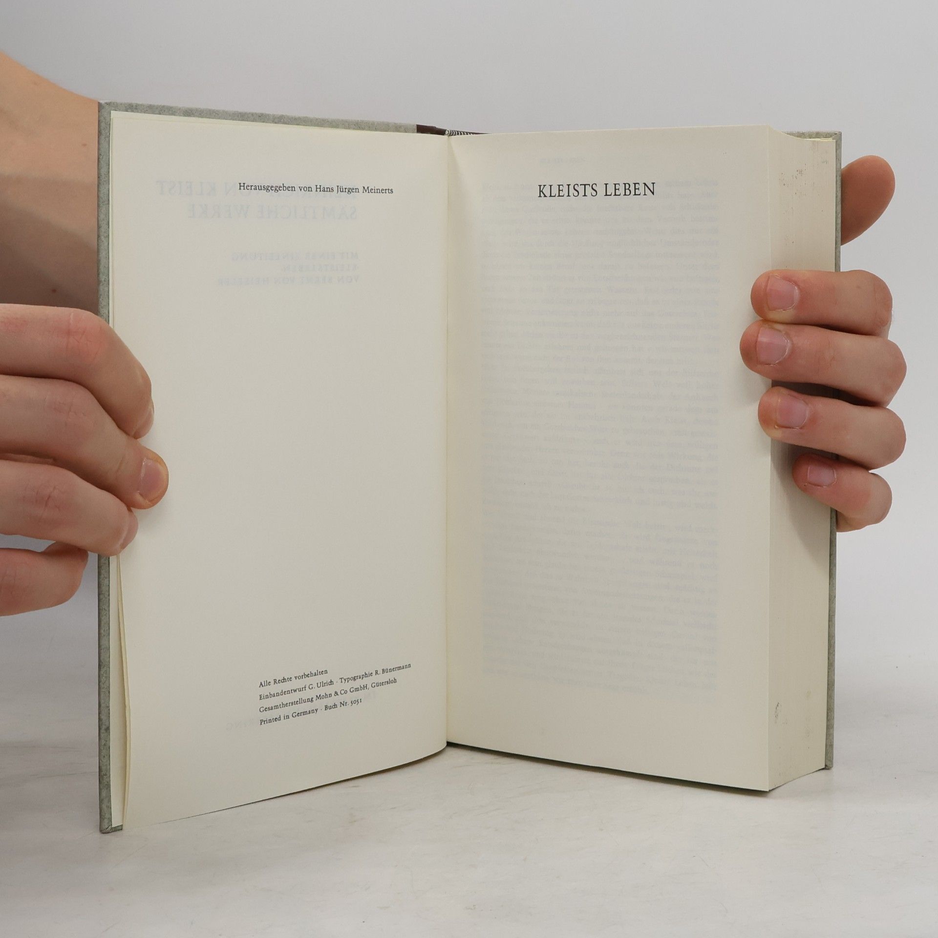 Heinrich von Kleist Sämtliche Werke