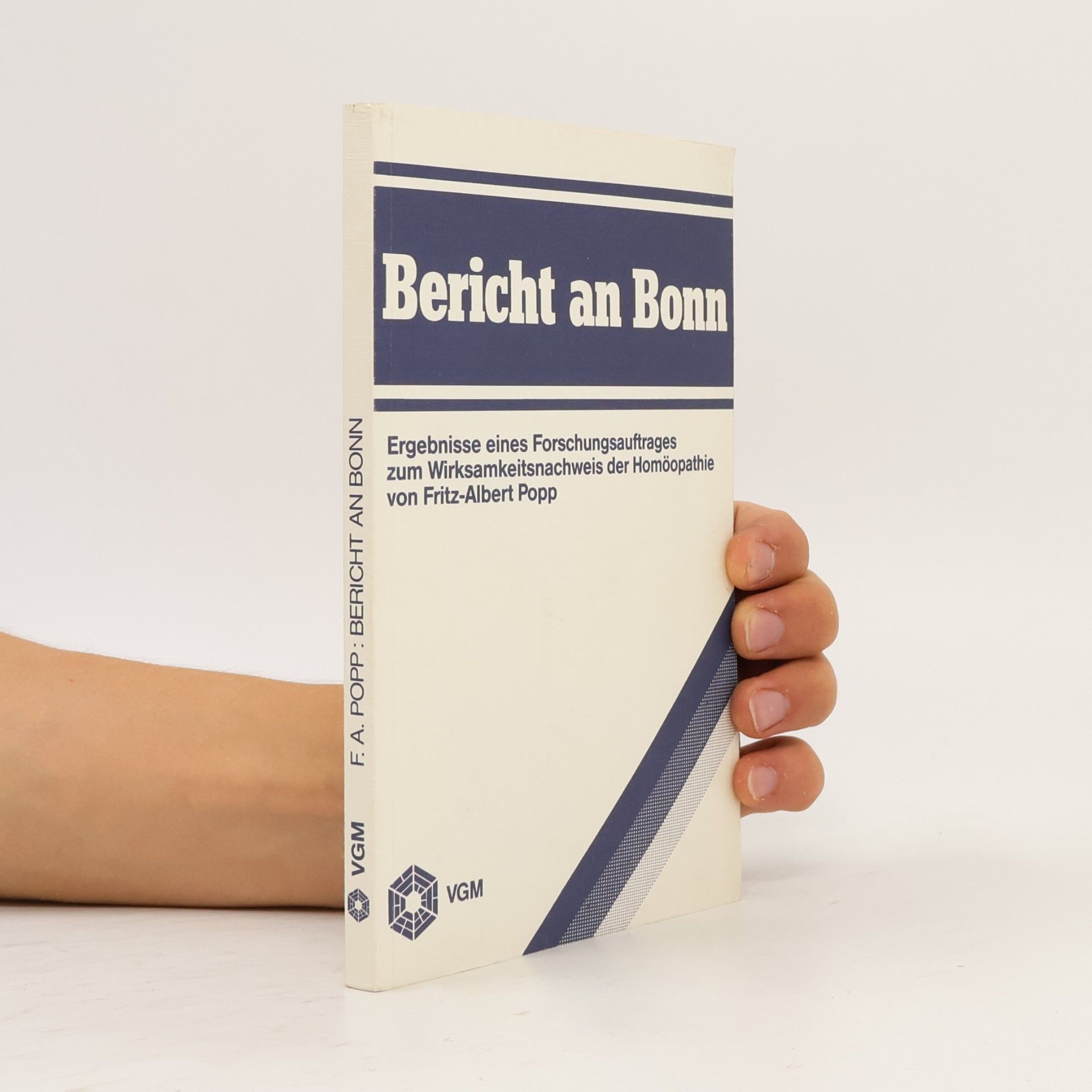 Fritz Albert Popp Bericht an Bonn