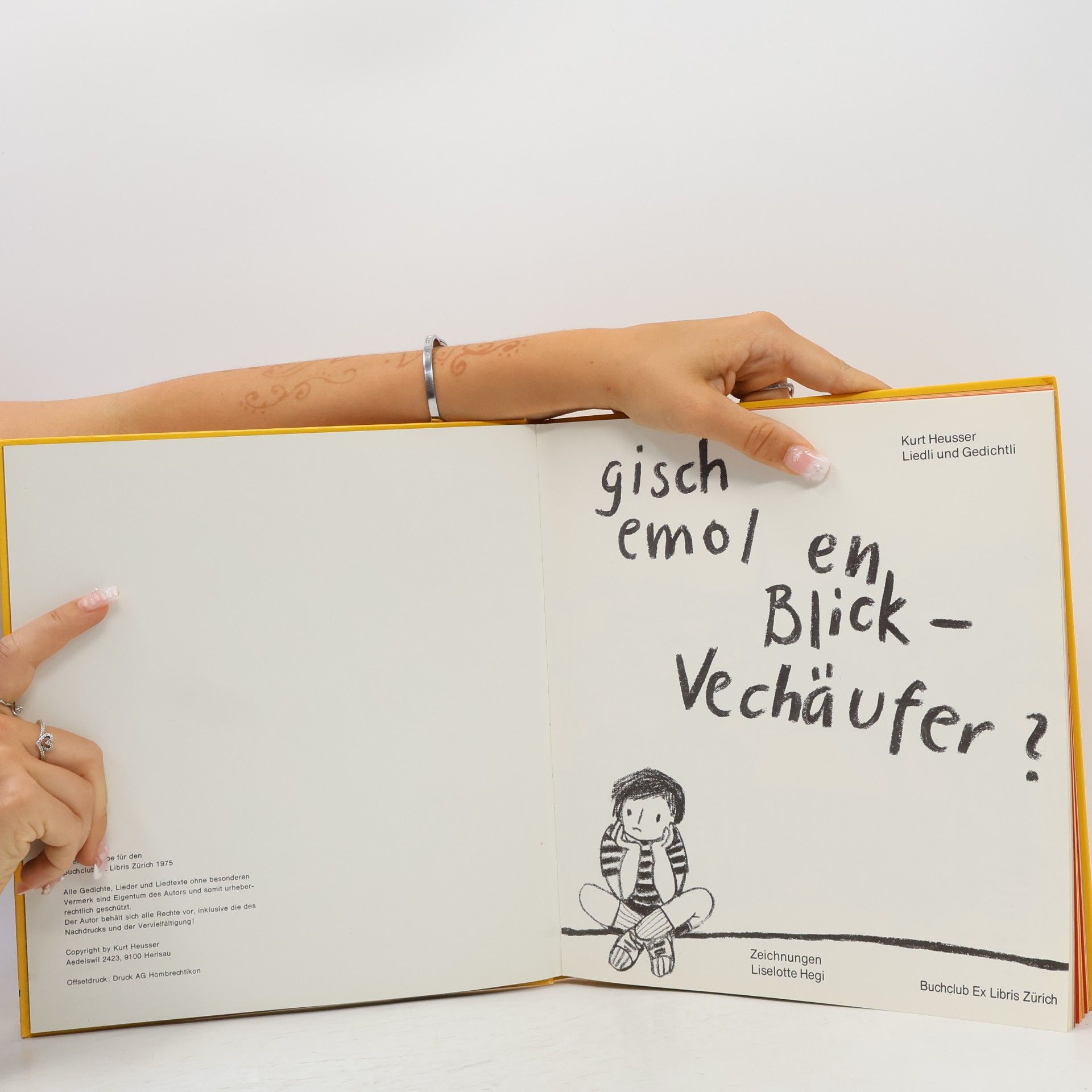 Kurt Heusser Gisch emol en Blick - Vechäufer?