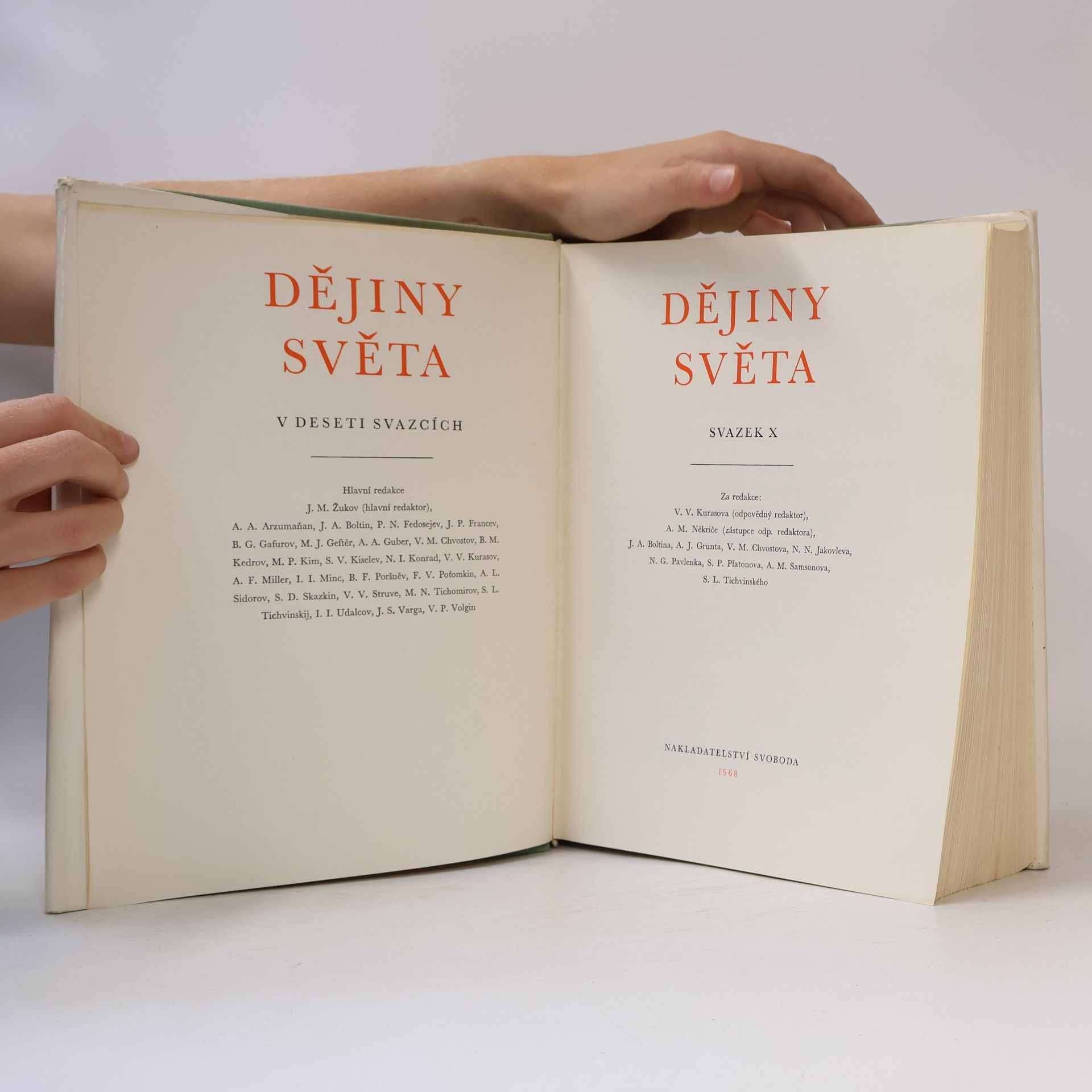 Autorenkollektiv Dějiny světa (10. díl)
