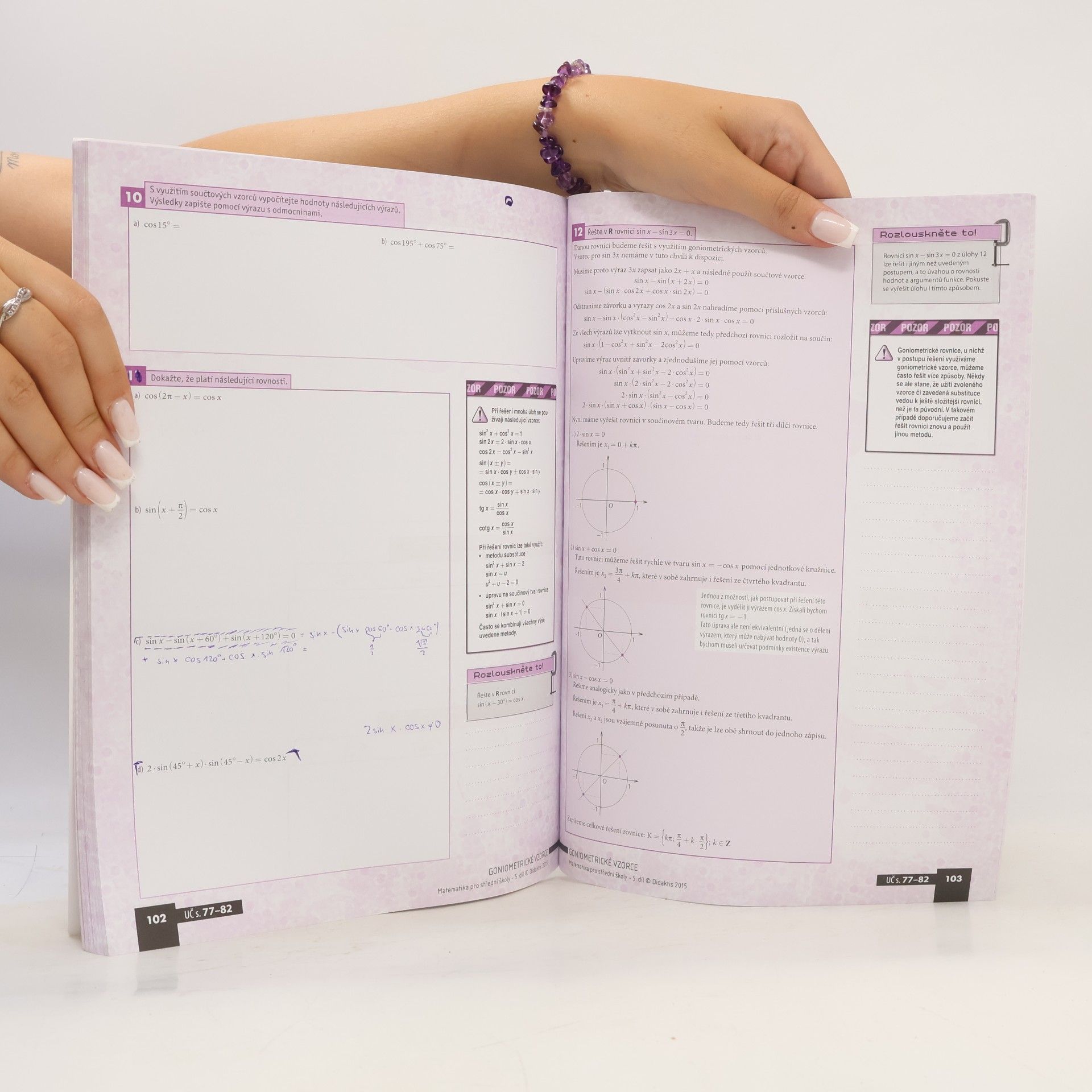 Čeněk Kodejška Matematika pro střední školy. 5. díl, Funkce II. Pracovní sešit