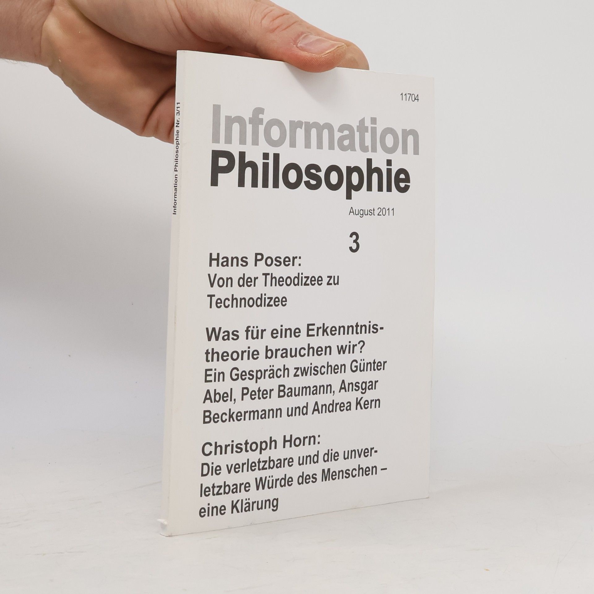 kolektiv Information Philosophie 3/2011