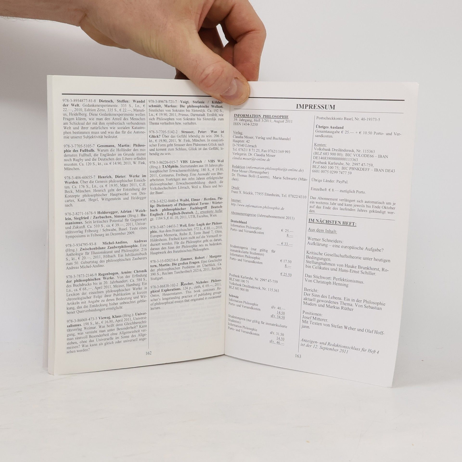 kolektiv Information Philosophie 3/2011