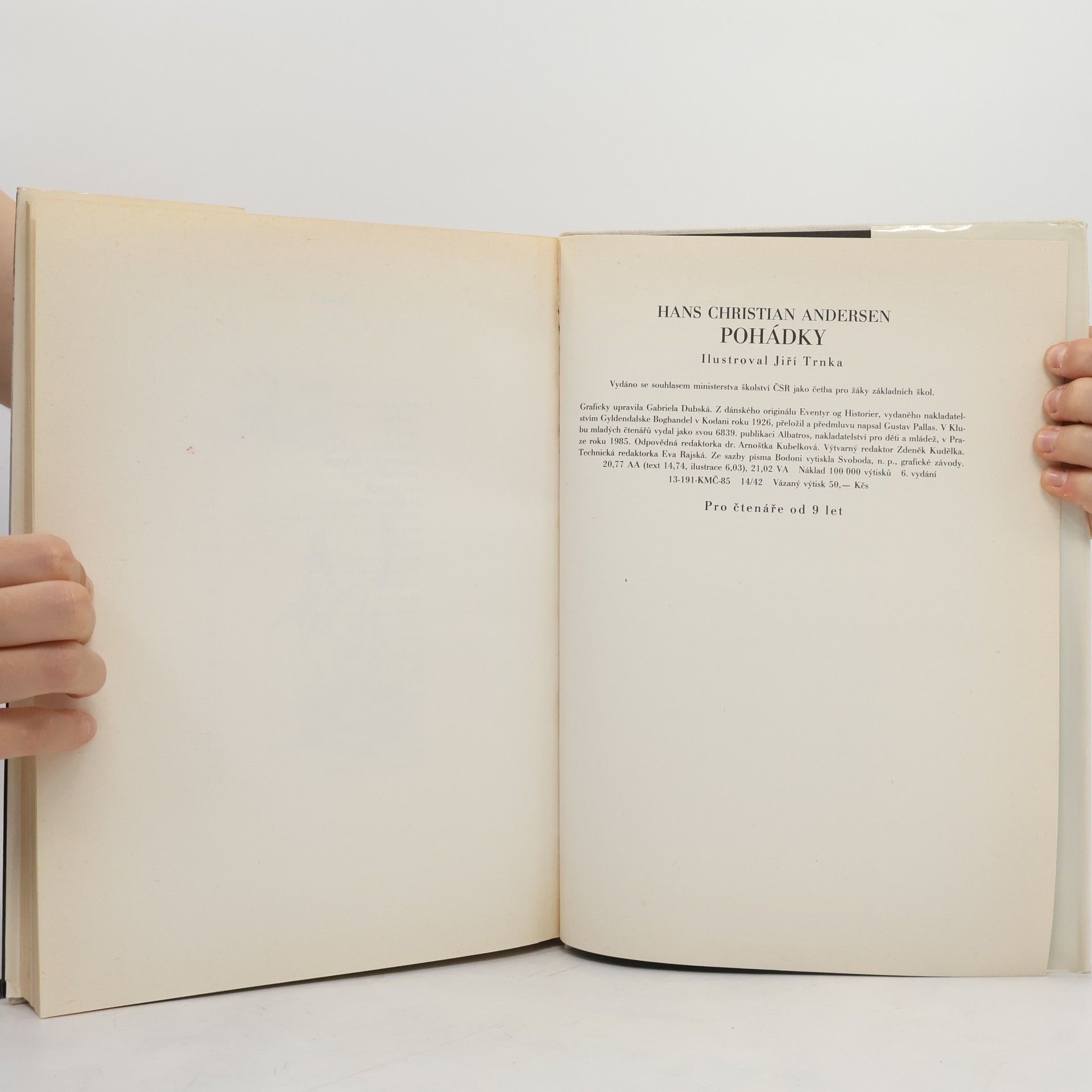 Hans Christian Andersen Pohádky