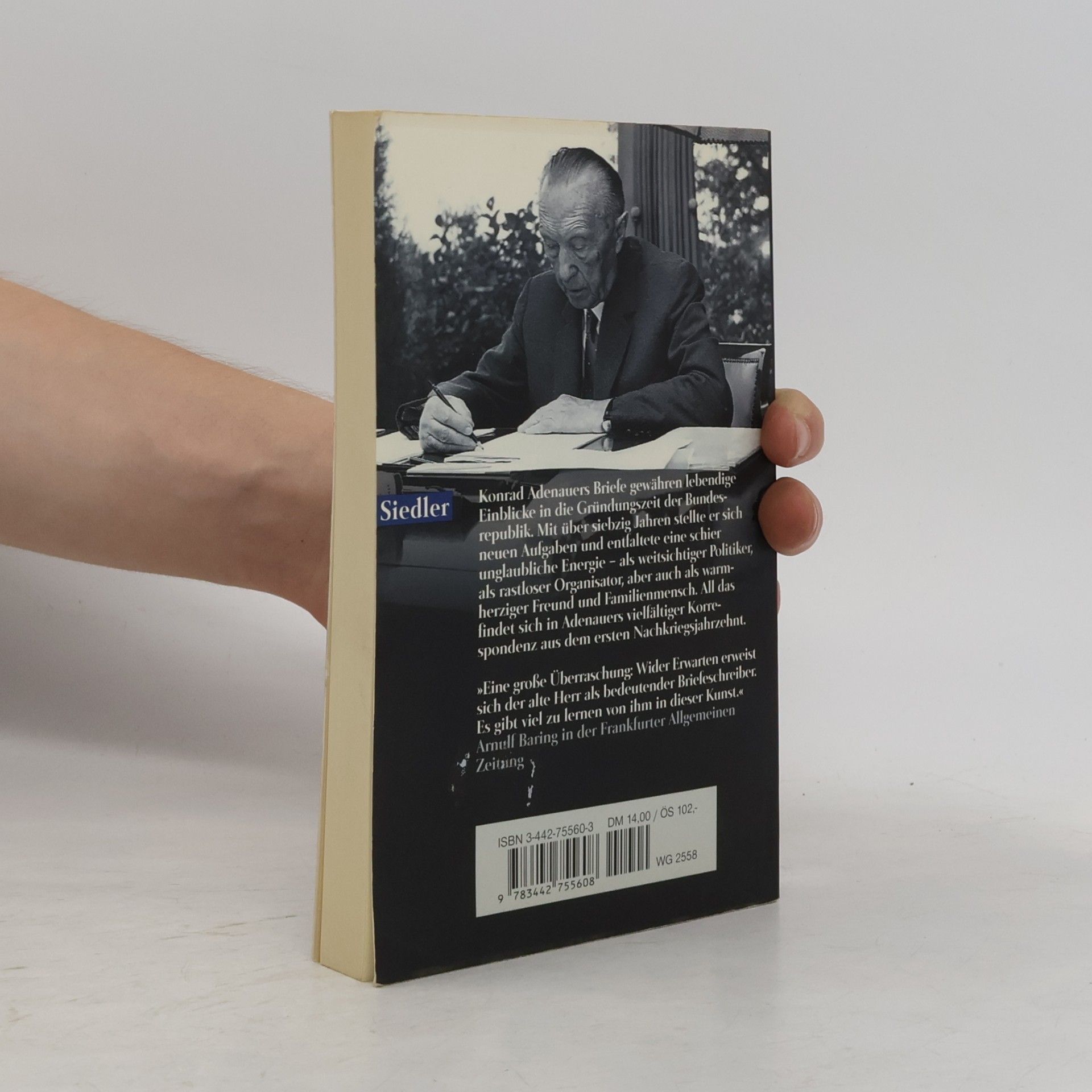 Konrad Adenauer Briefe über Deutschland
