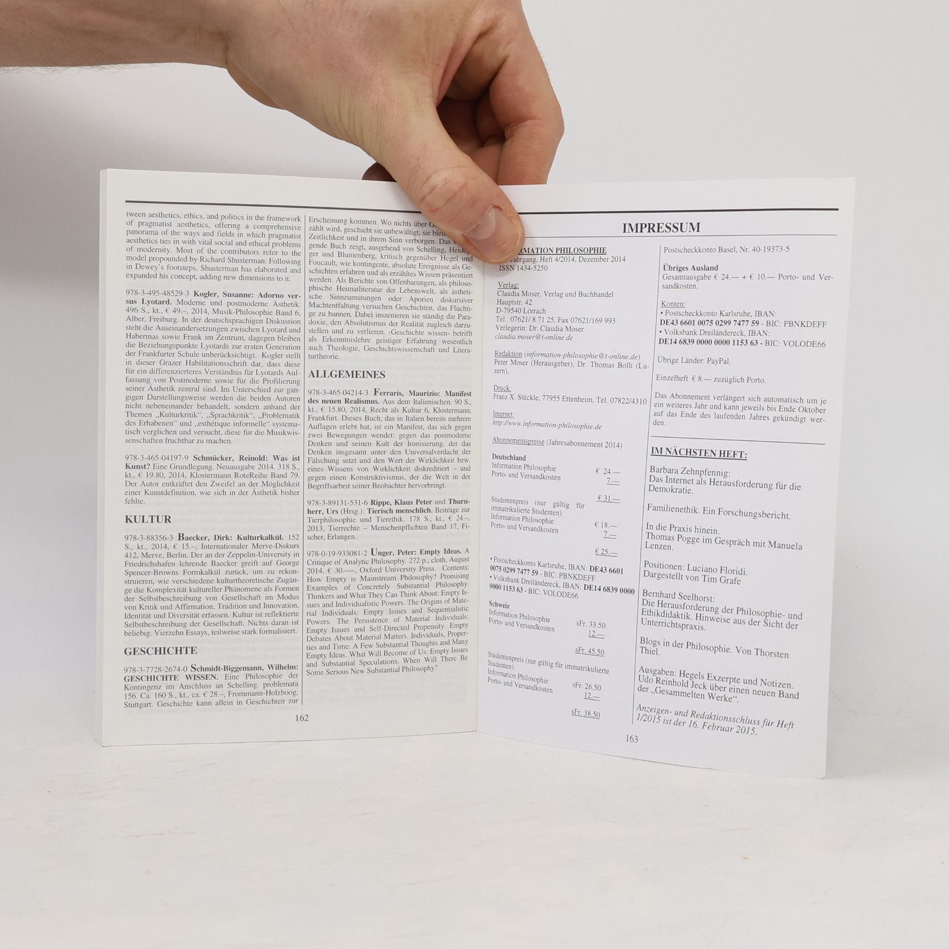 kolektiv Information Philosophie 4/2014