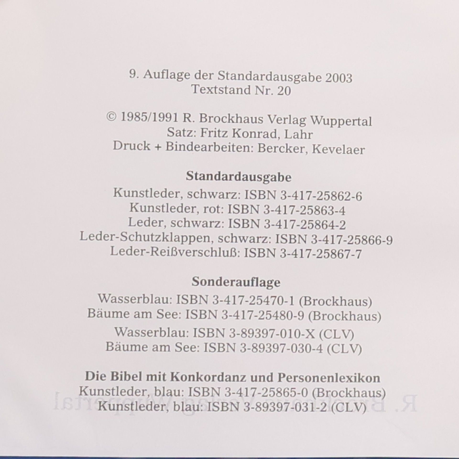 Die Bibel
