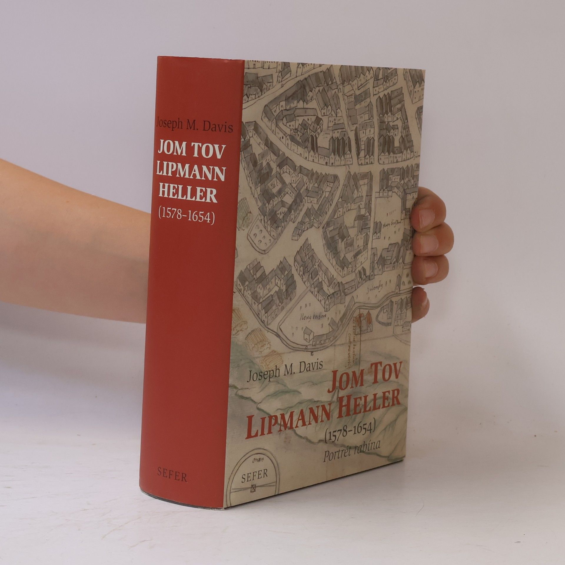 Autorenkollektiv Jom tov Lipmann Heller (1578 - 1654). Portrét rabína.