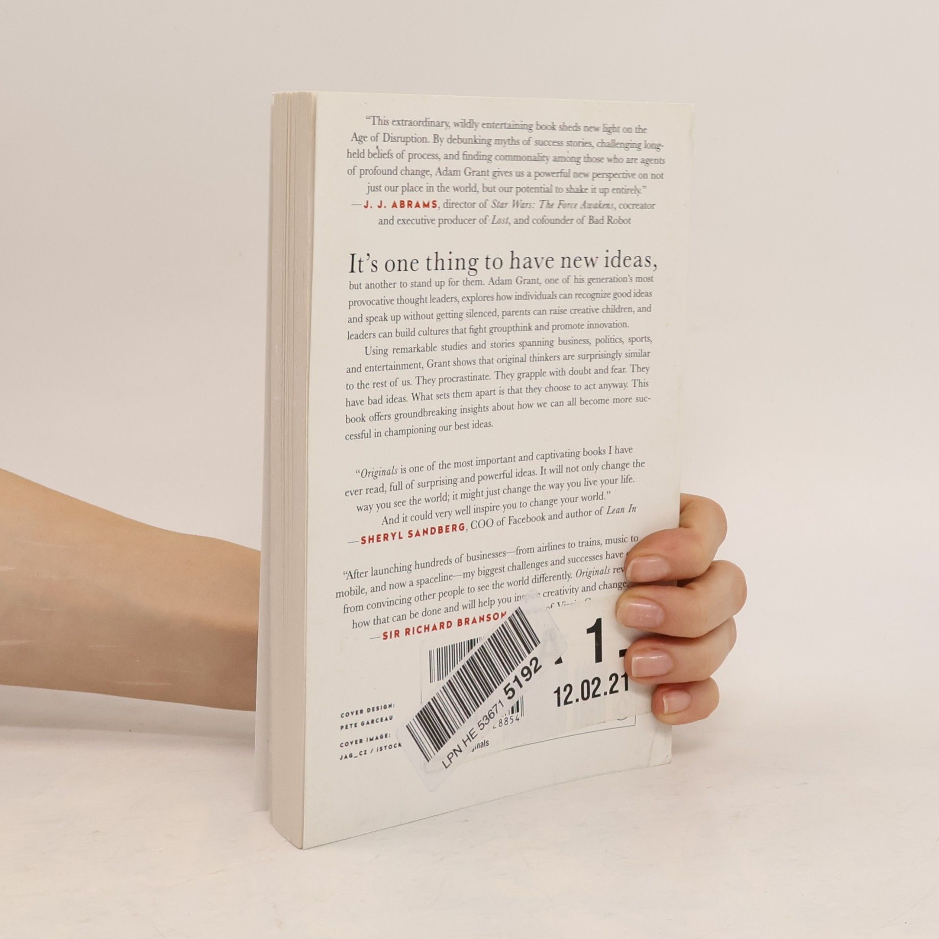 Adam M Grant Originals: How Non-Conformists Move the World
