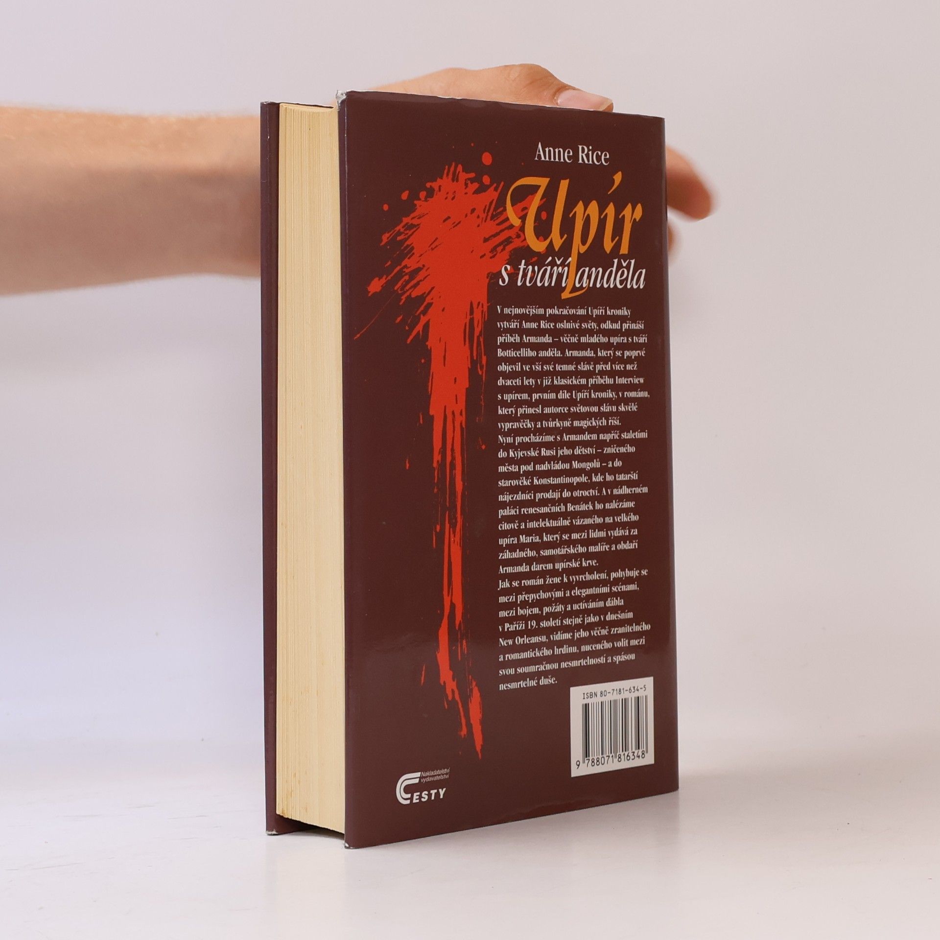 Anne Rice Upír s tváří anděla