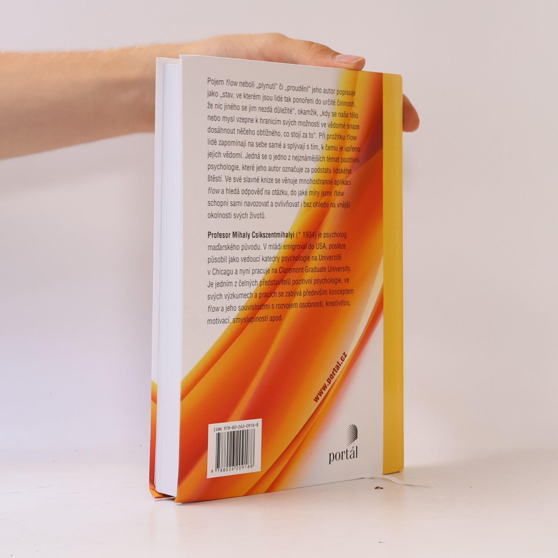 Mihaly Csikszentmihalyi Flow, o štěstí a smyslu života