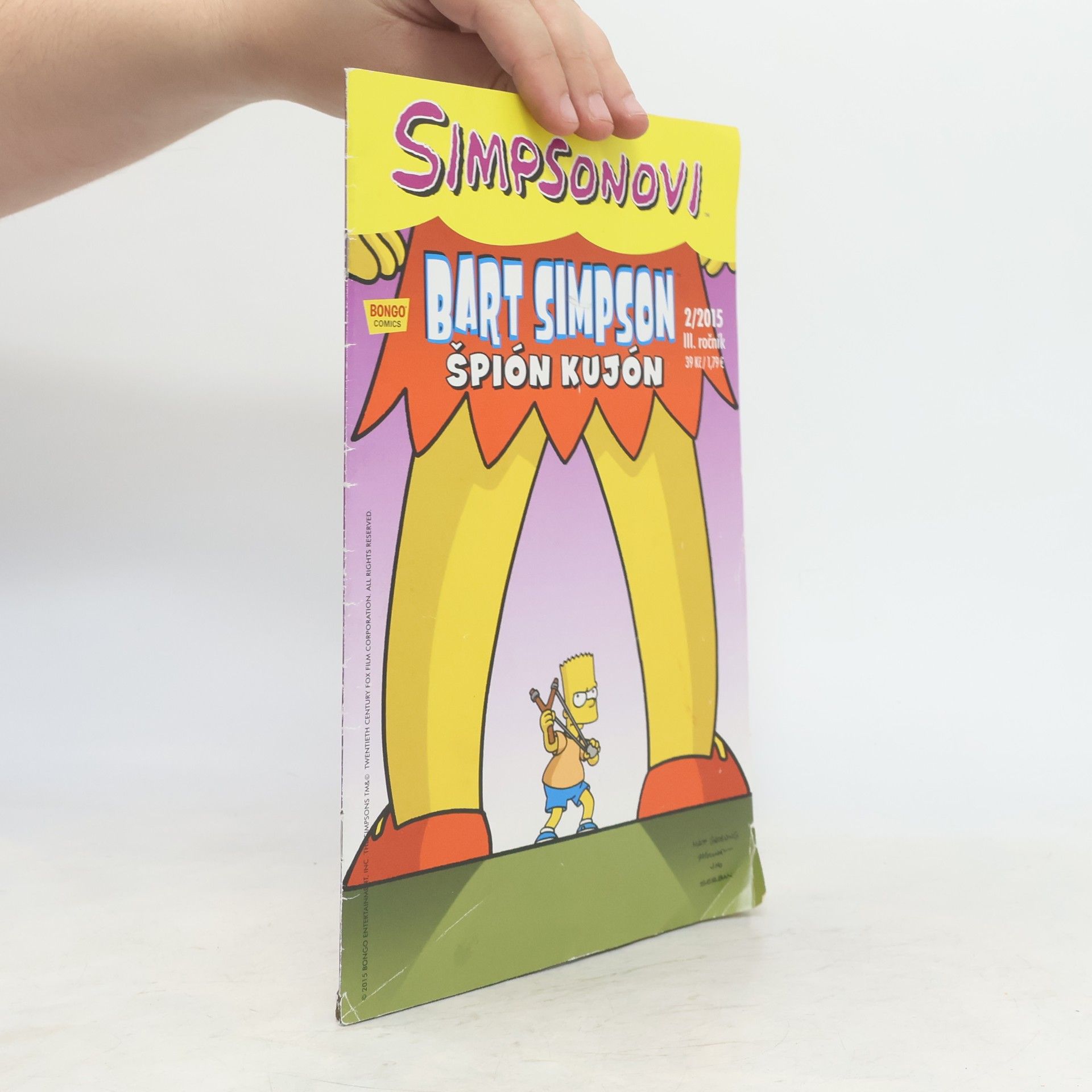 Matt Groening Bart Simpson 2/2015. Špión kujón