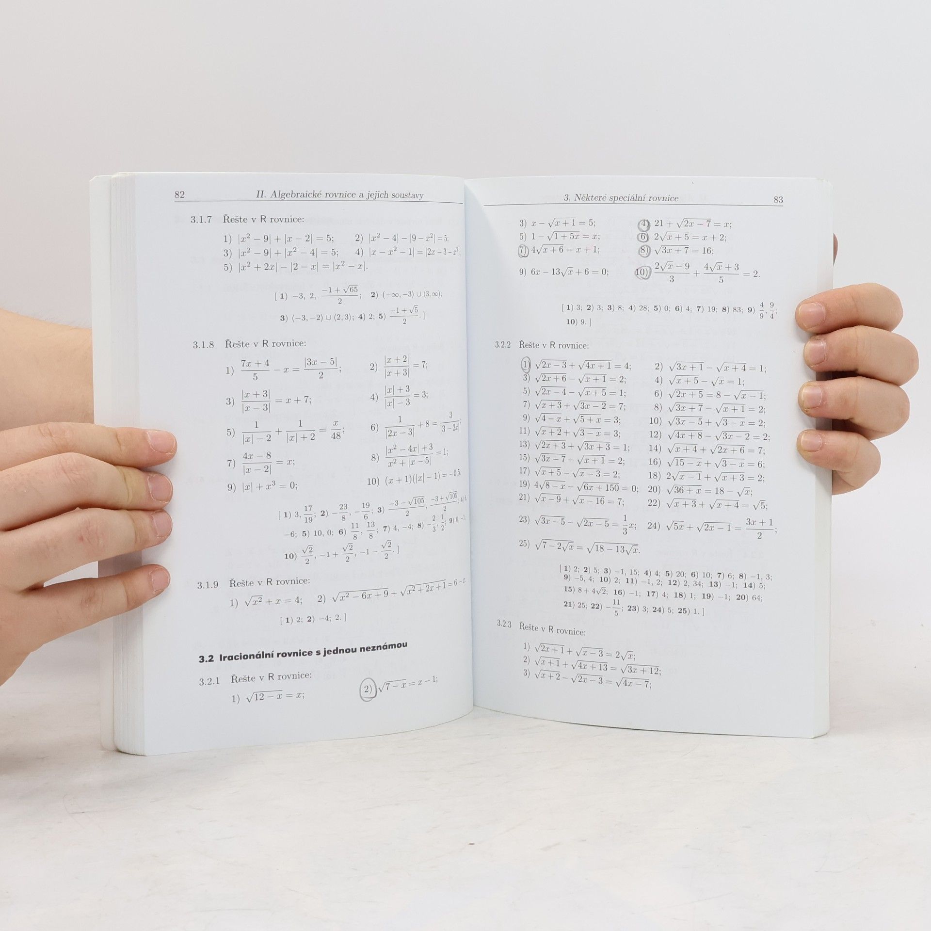 František Janeček Sbírka úloh z matematiky pro střední školy
