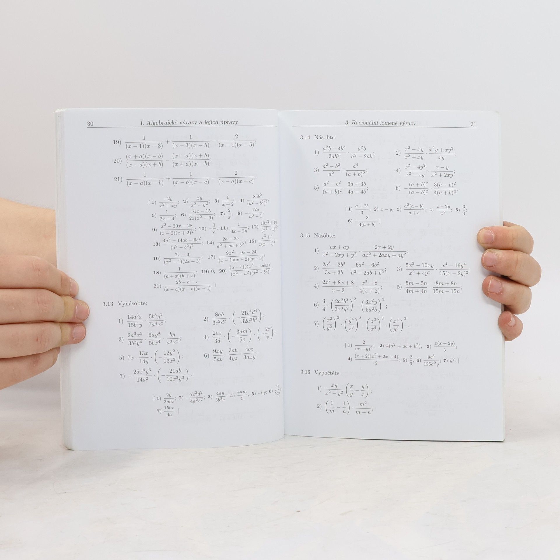 František Janeček Sbírka úloh z matematiky pro střední školy