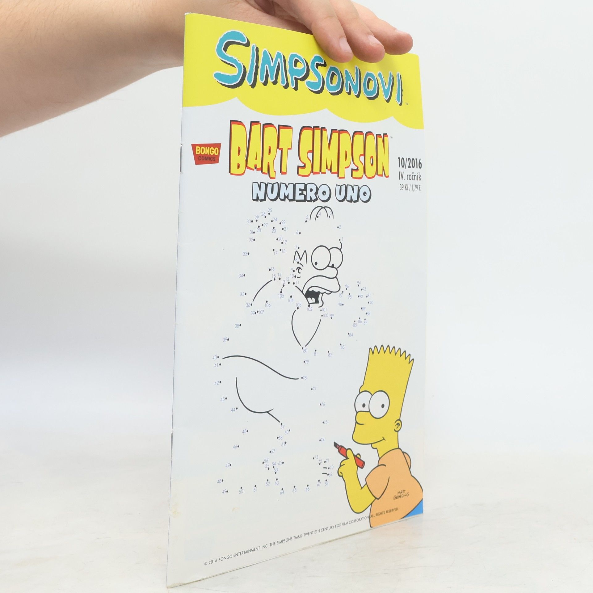 Matt Groening Simpsonovi - Bart Simpson 2/2016 - Záhadný kluk