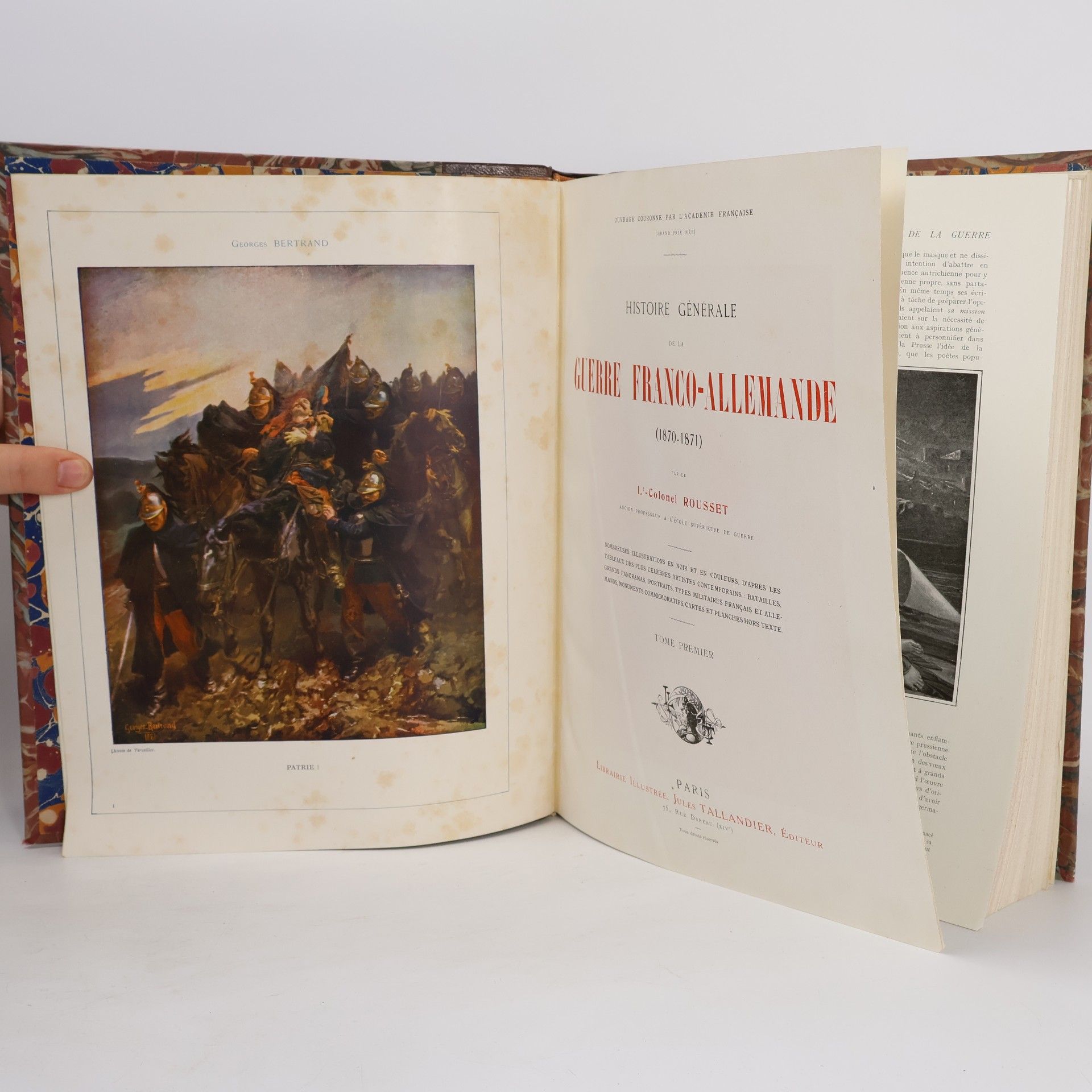 Le Colonel Rousset Histoire générale de la guerre franco-allemande (1870-1871)