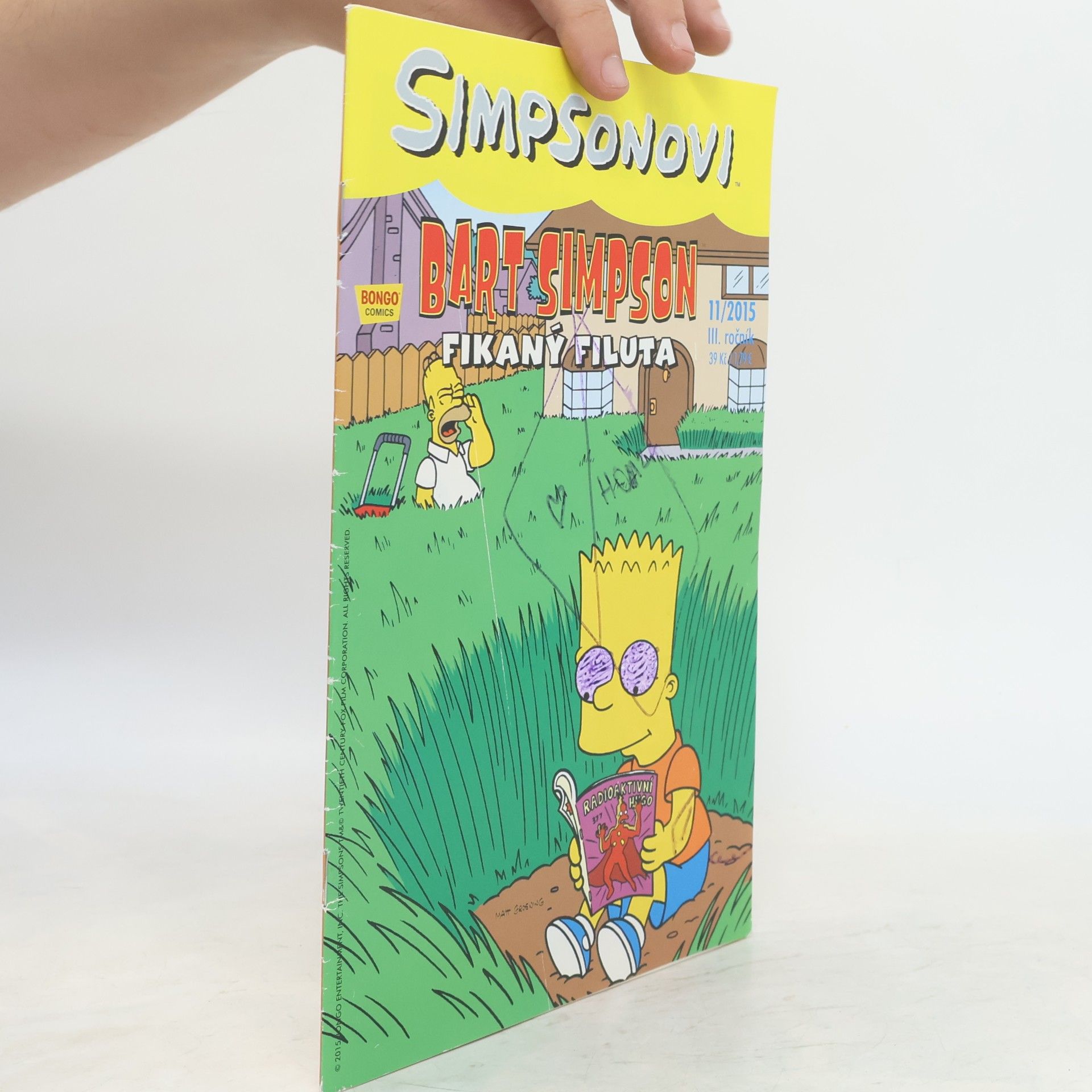 Matt Groening Bart Simpson 11/2015: Fikaný filuta