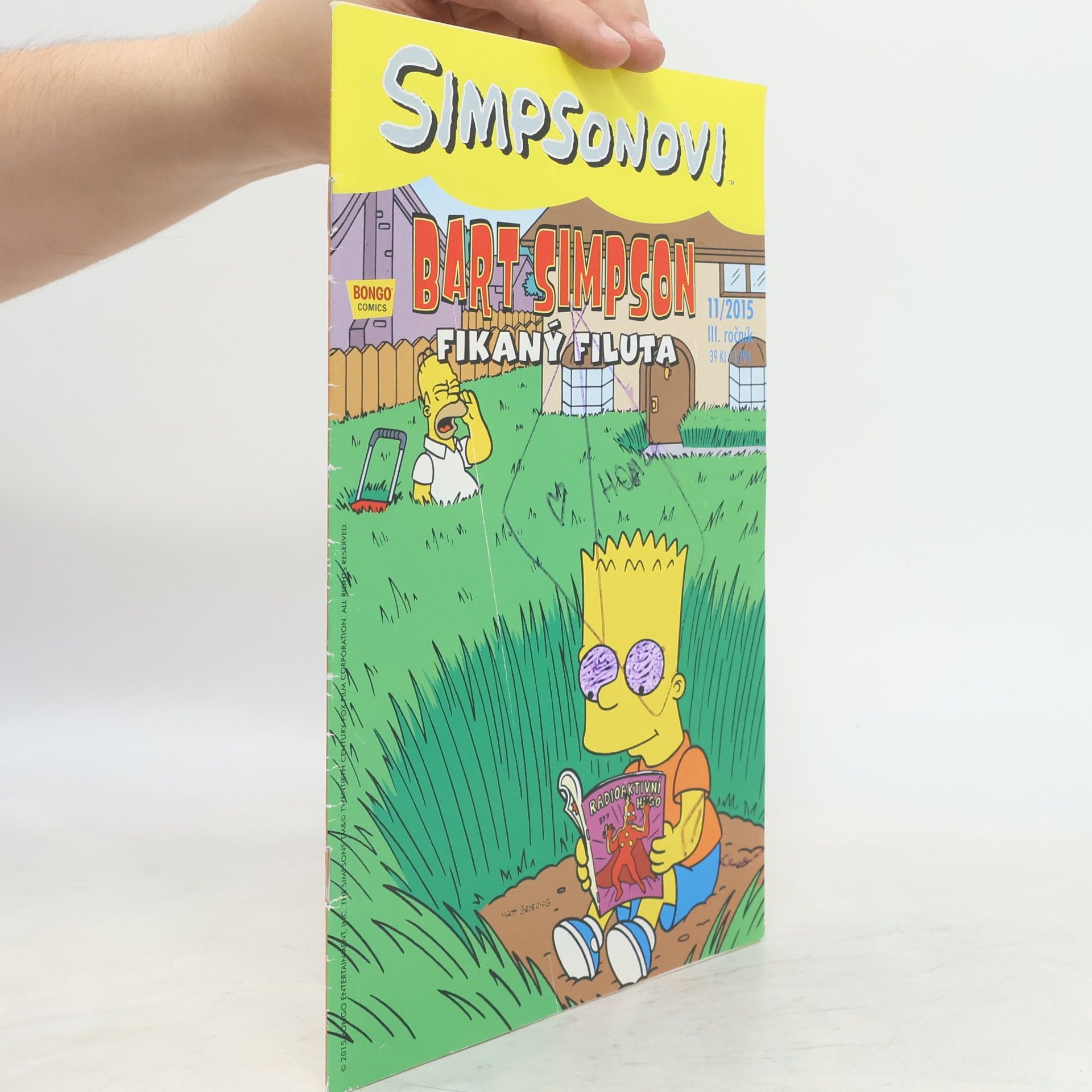 Matt Groening Bart Simpson 11/2015: Fikaný filuta