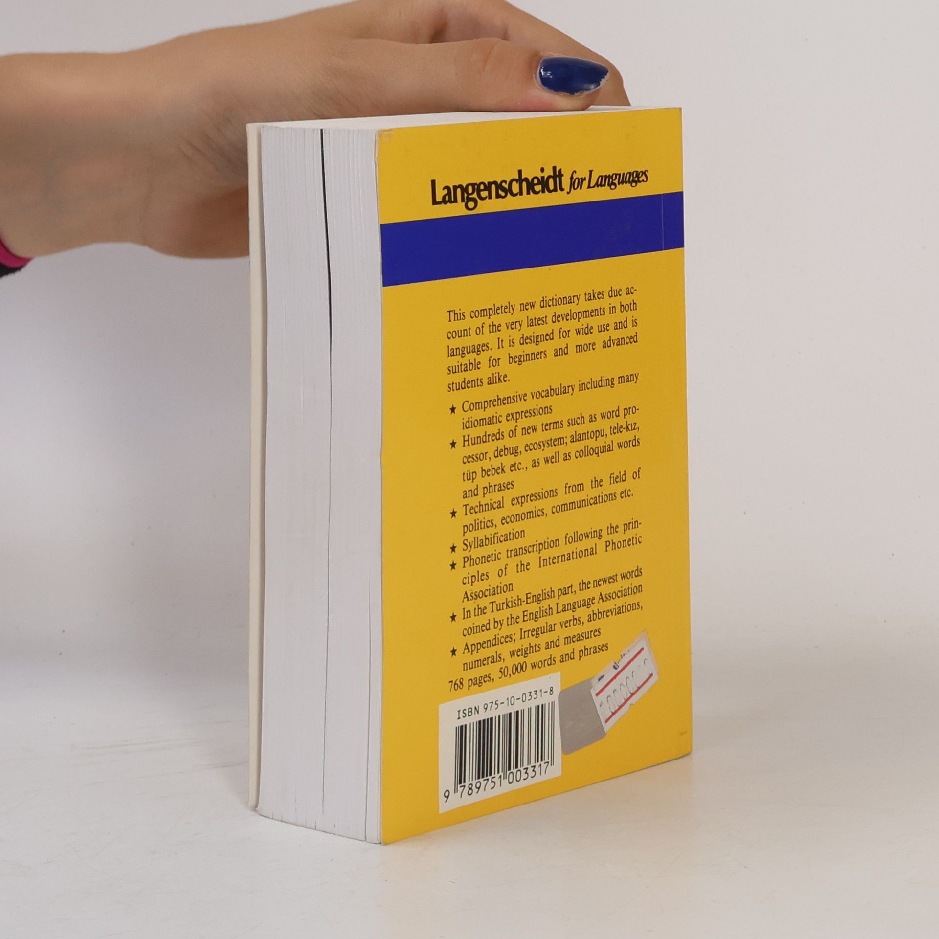 Resuhi Akdikmen Langenscheidt English-Turkish, Turkish-English Pocket Dictionary