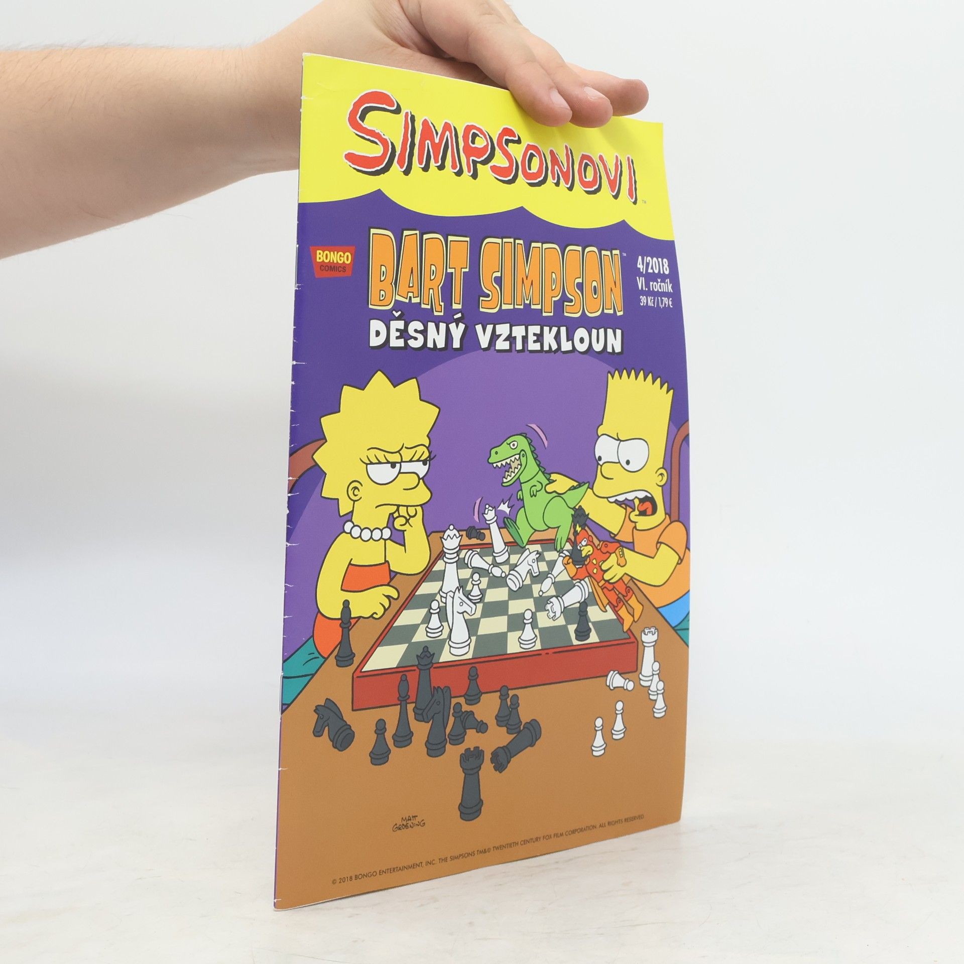 Autorenkollektiv Simpsonovi. Bart Simpson děsný vztekoun 4/2018
