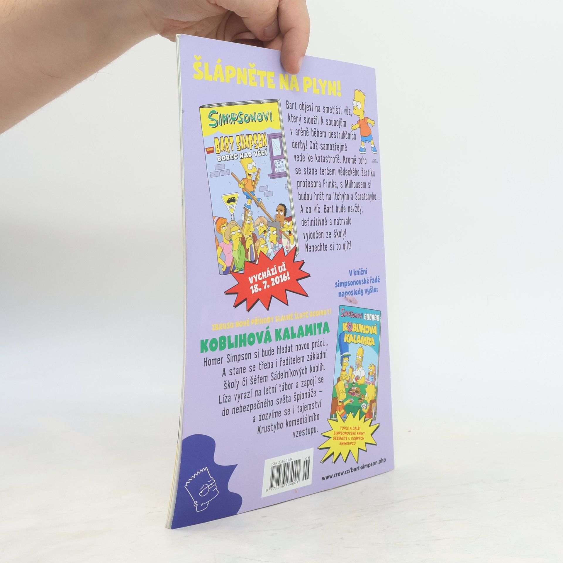 Matt Groening Simpsonovi 6/2016 IV. ročník. Bart Simpson chichoterapeut