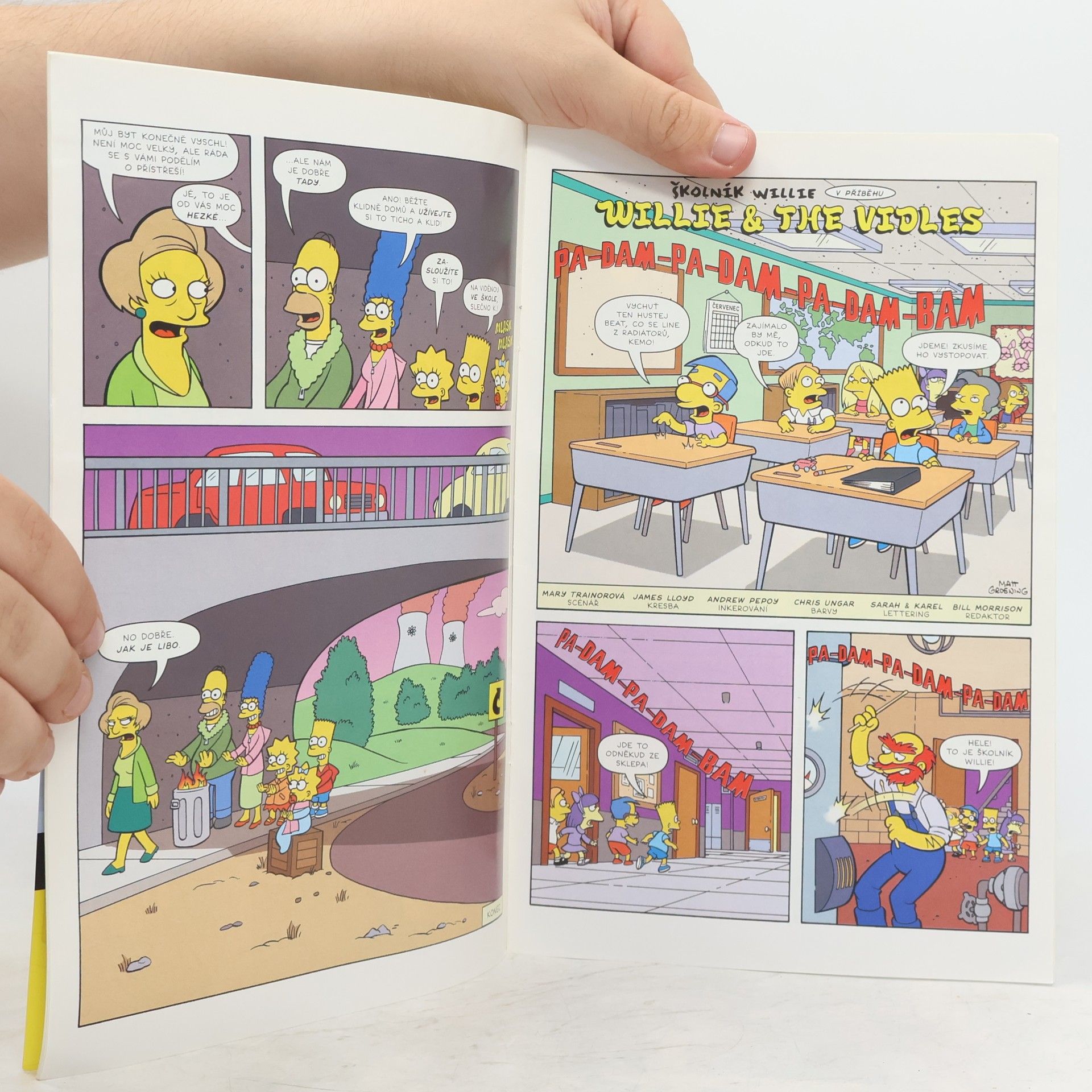 Matt Groening Simpsonovi 6/2016 IV. ročník. Bart Simpson chichoterapeut