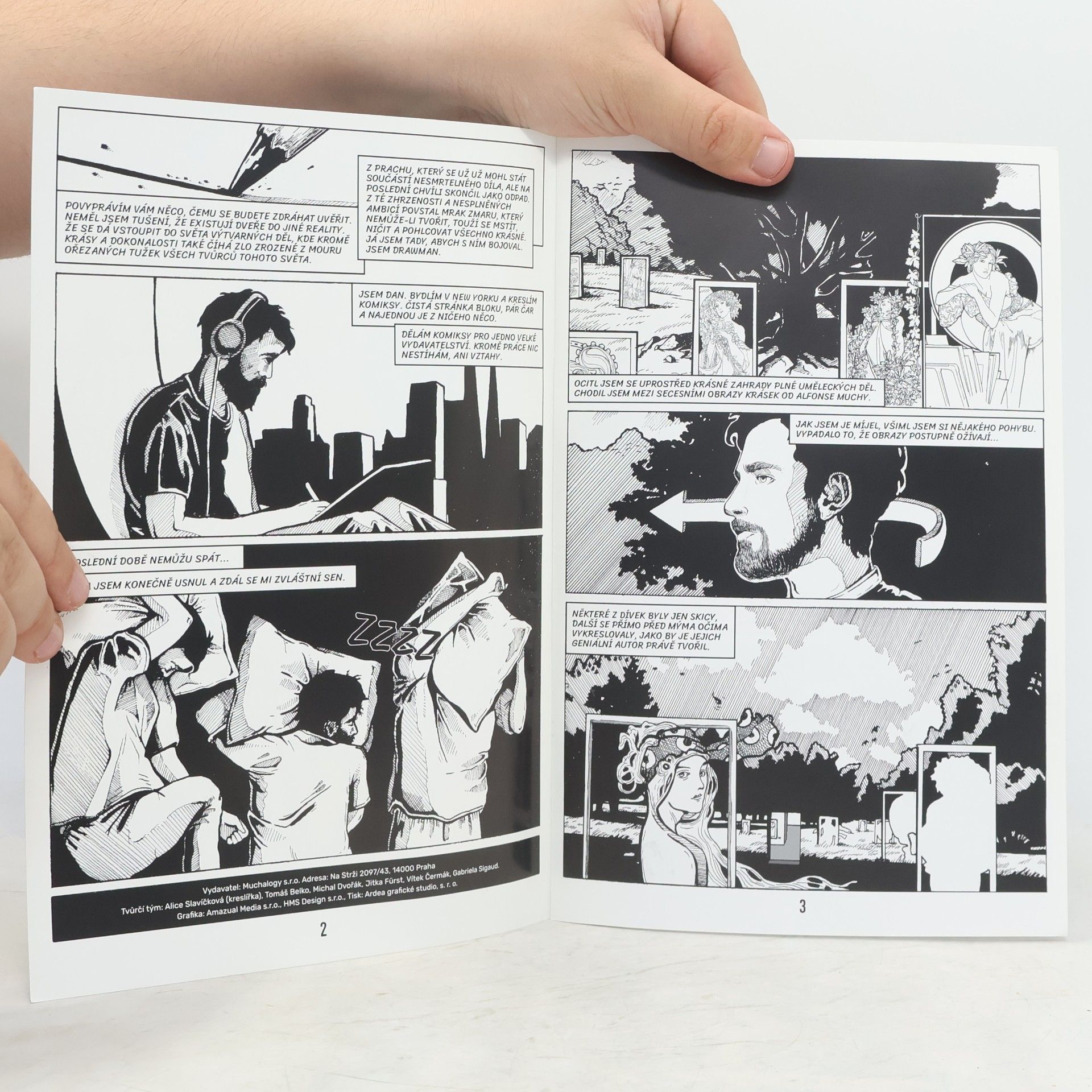Tomáš Belko Drawman (iMucha Comics)