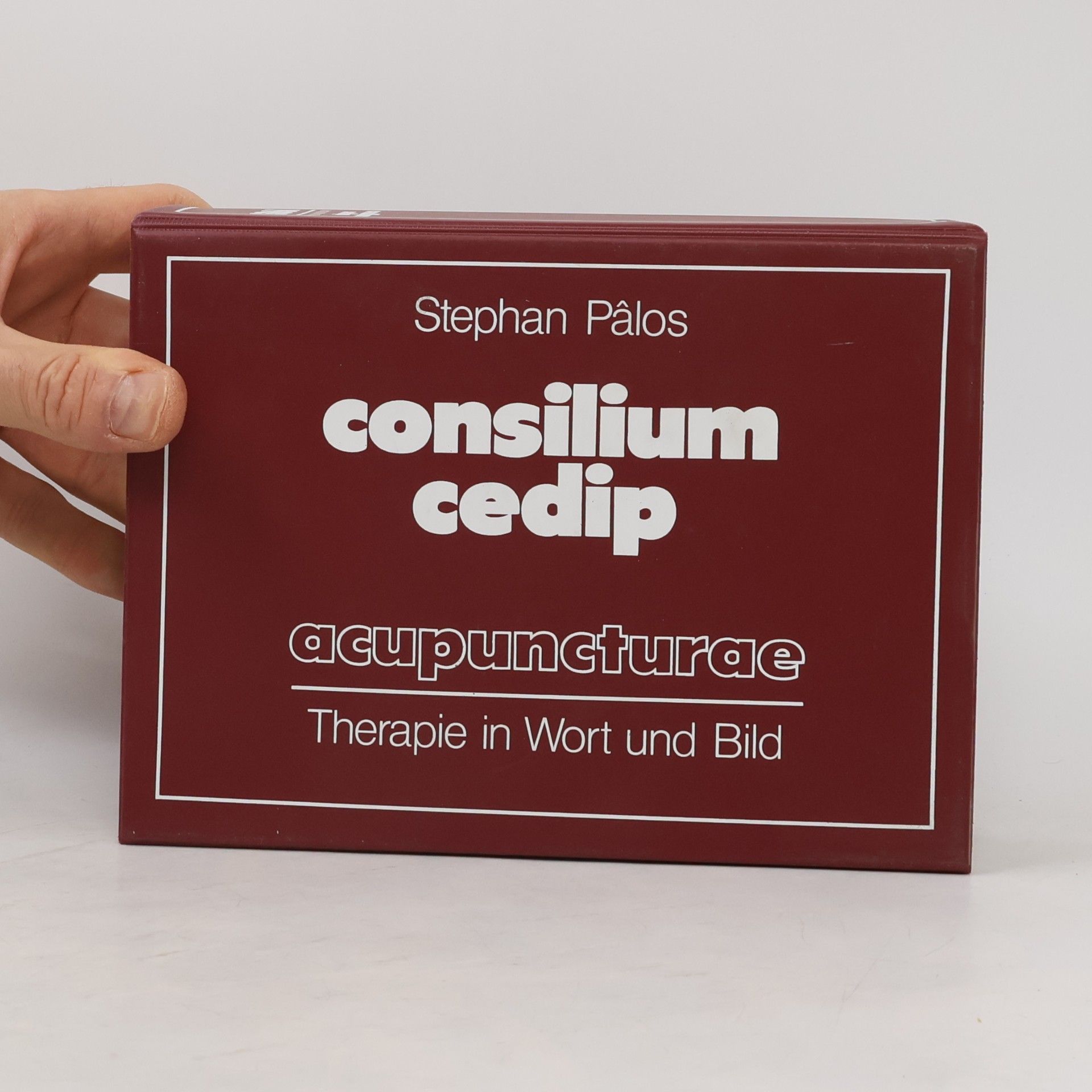 Consilium CEDIP Acupuncturae: Therapie in Wort und Bild