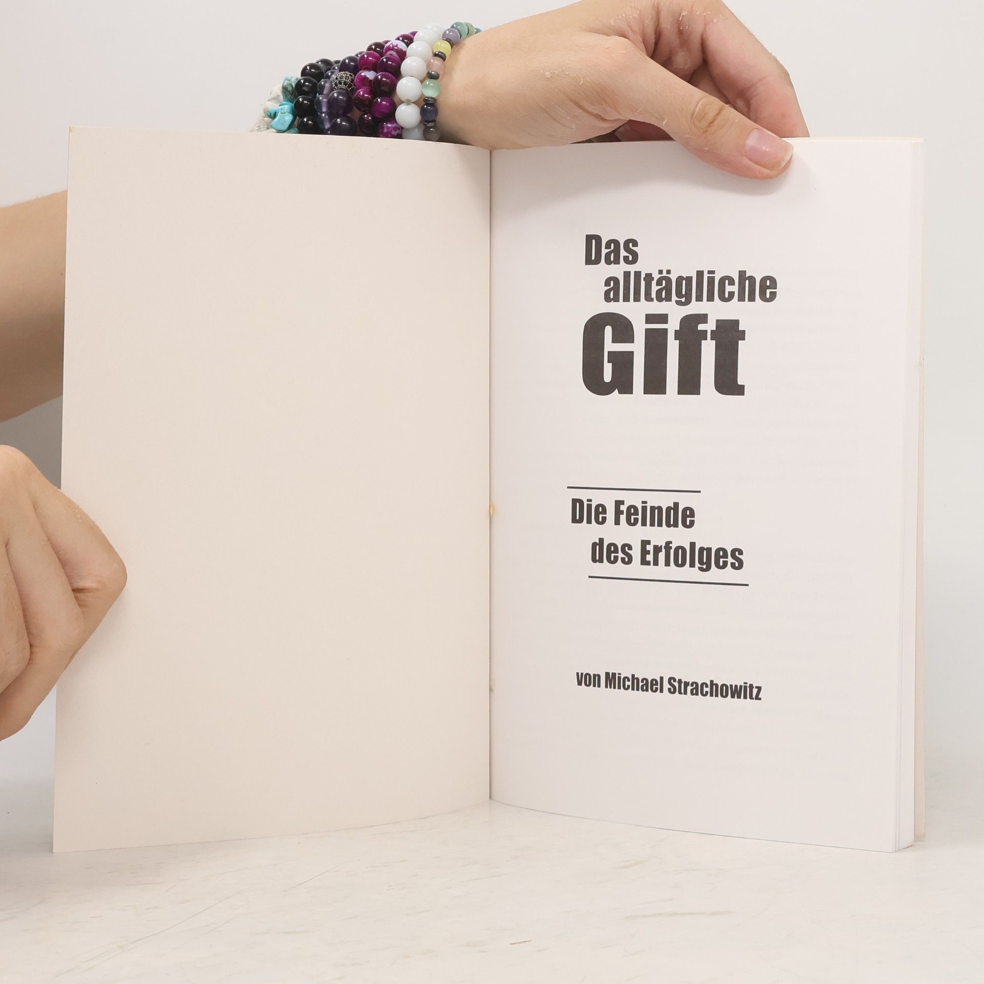 Michael Strachowitz Das alltägliche Gift