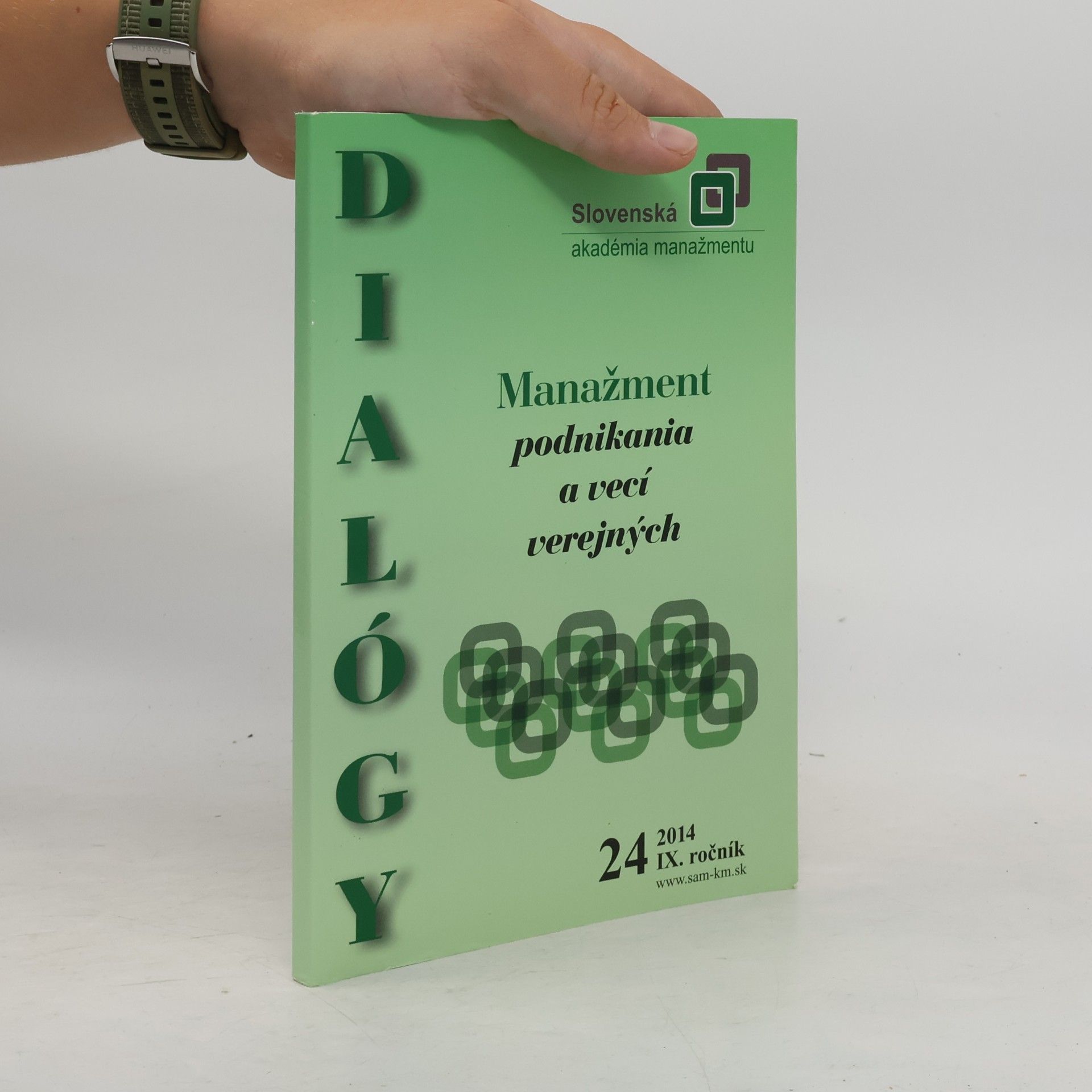 Autores varios Dialógy 2014, č. 24. Manažment podnikania a vecí verejných