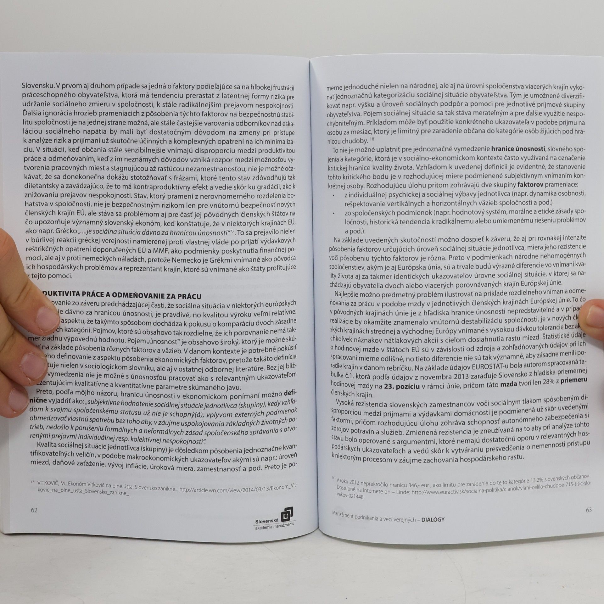 Autores varios Dialógy 2014, č. 24. Manažment podnikania a vecí verejných