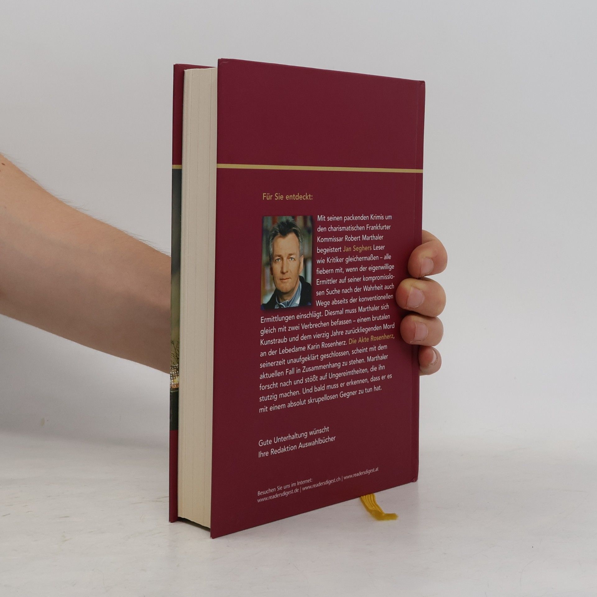 Collectif d'auteurs Reader's Digest Auswahlbücher. Die akte Rosenherz; Für immer der deine; Abgebrücht; Sehnsucht nach Marielund