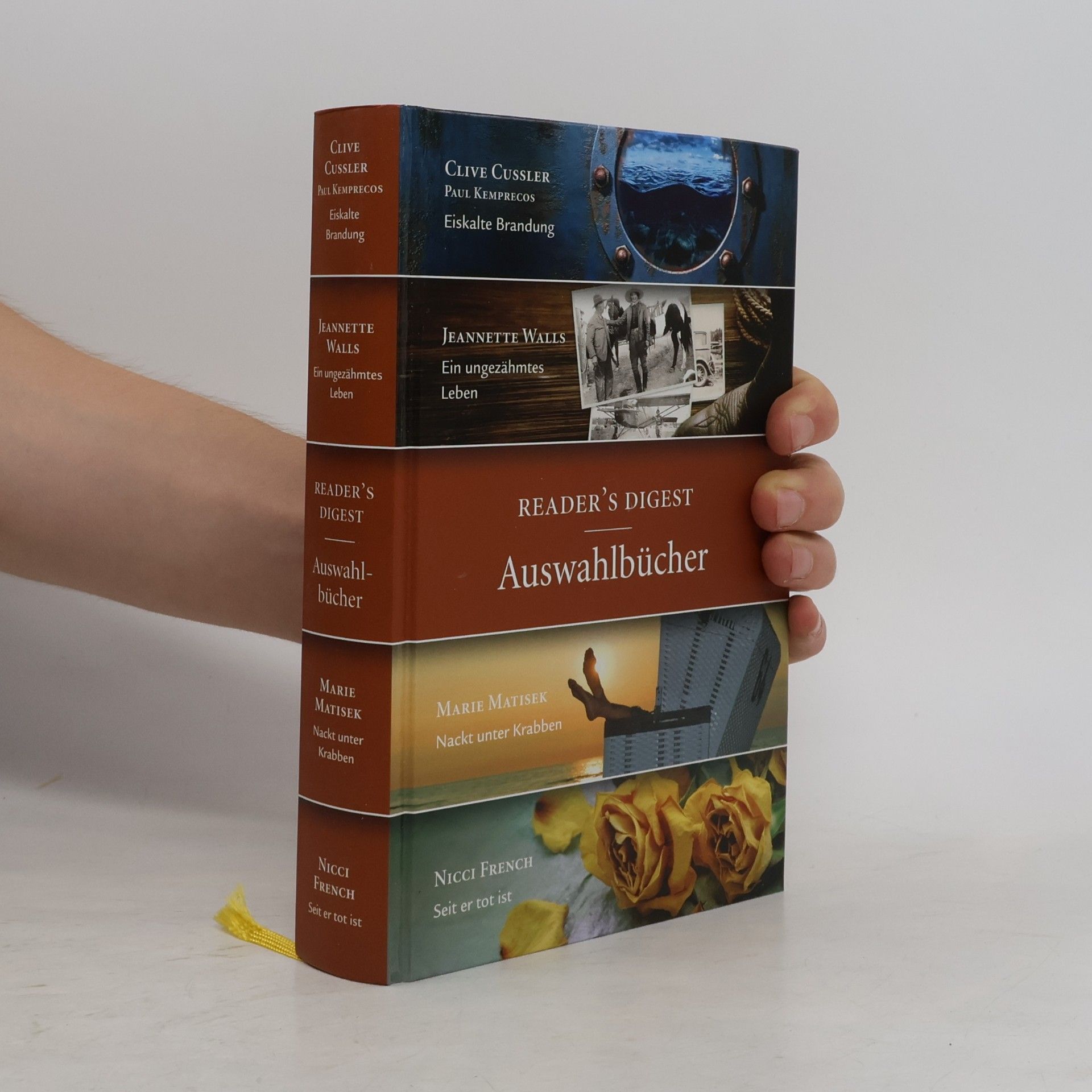 Reader's Digest Auswahlbücher: Eiskalte Brandung, Ein ungezähmtes Leben, Nacht unter Krabben, Seite er tot ist