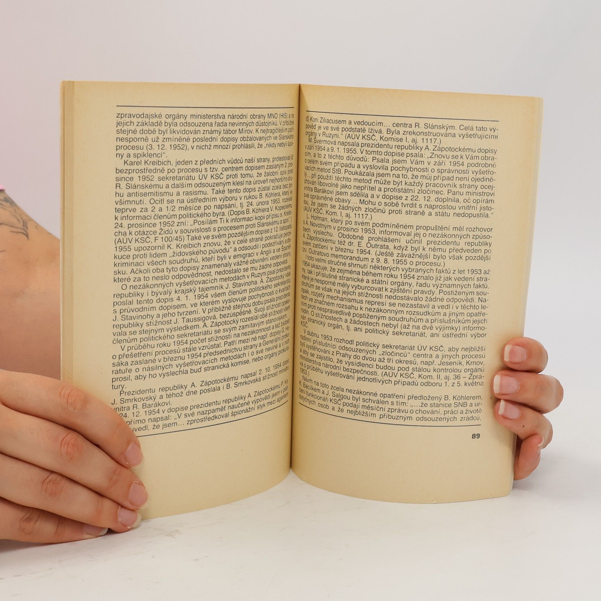 Various authors O procesech a rehabilitacích I.