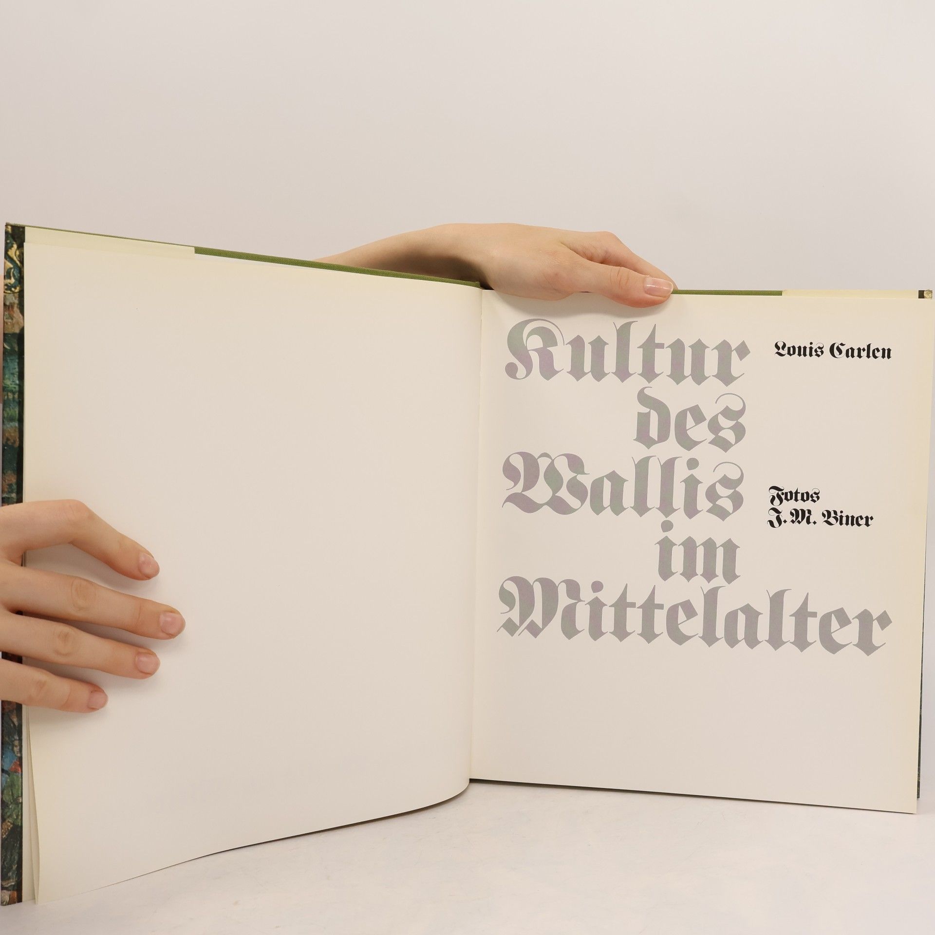 Louis Carlen Kultur des Wallis im Mittelalter