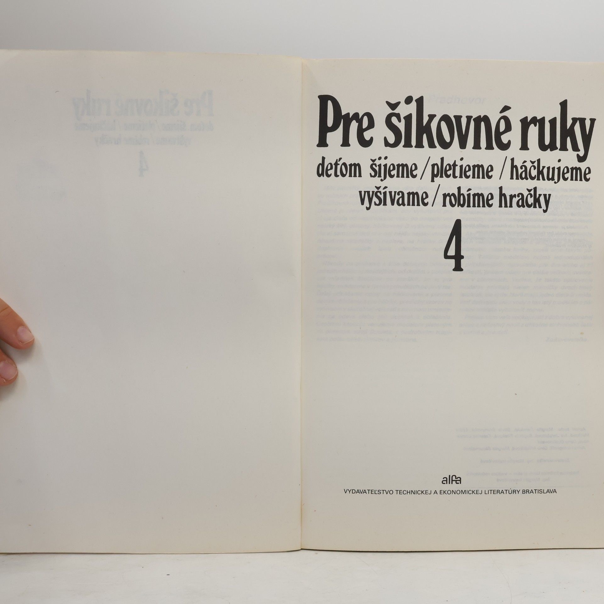Various authors Pre šikovné ruky 4