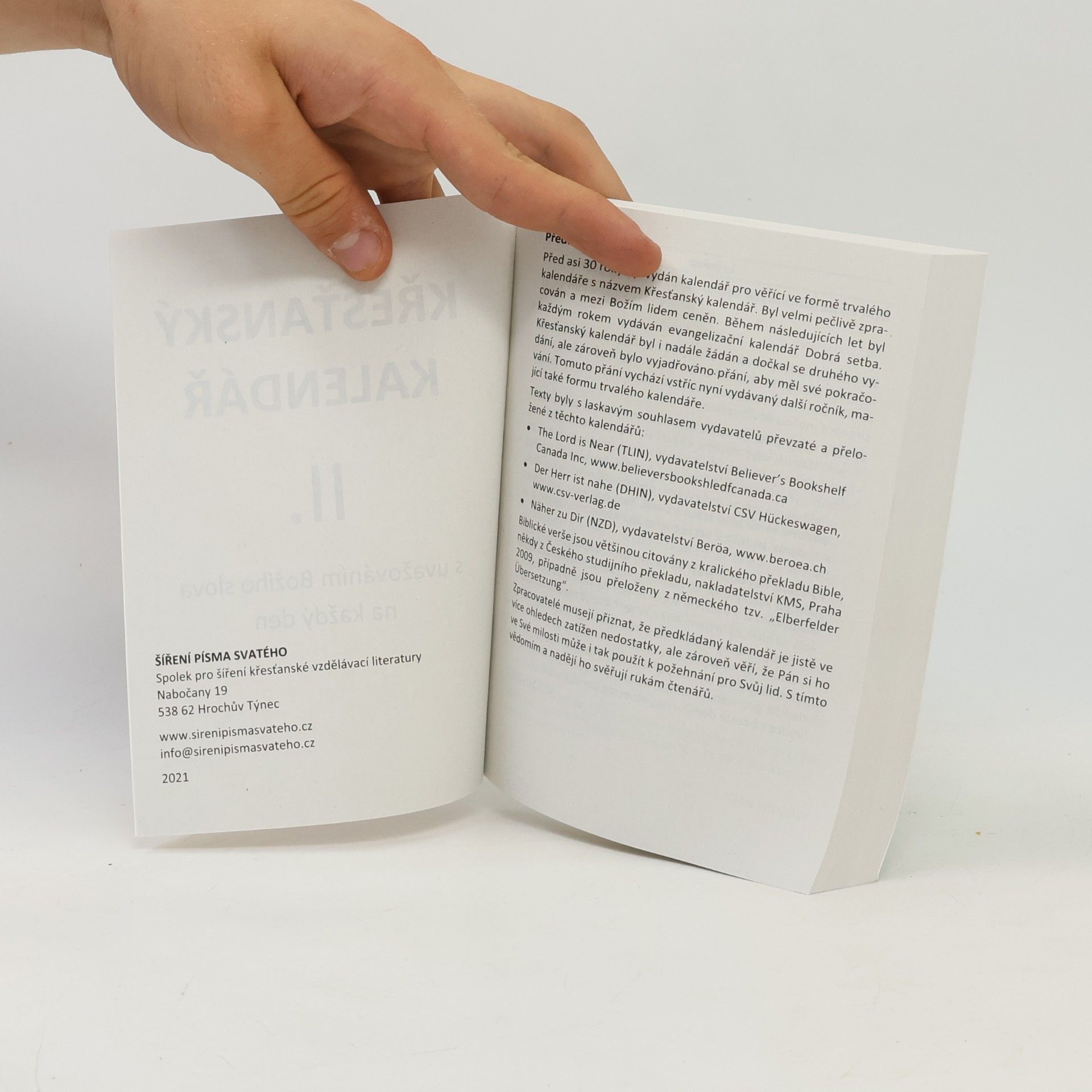 Autores varios Křesťanský kalendář II