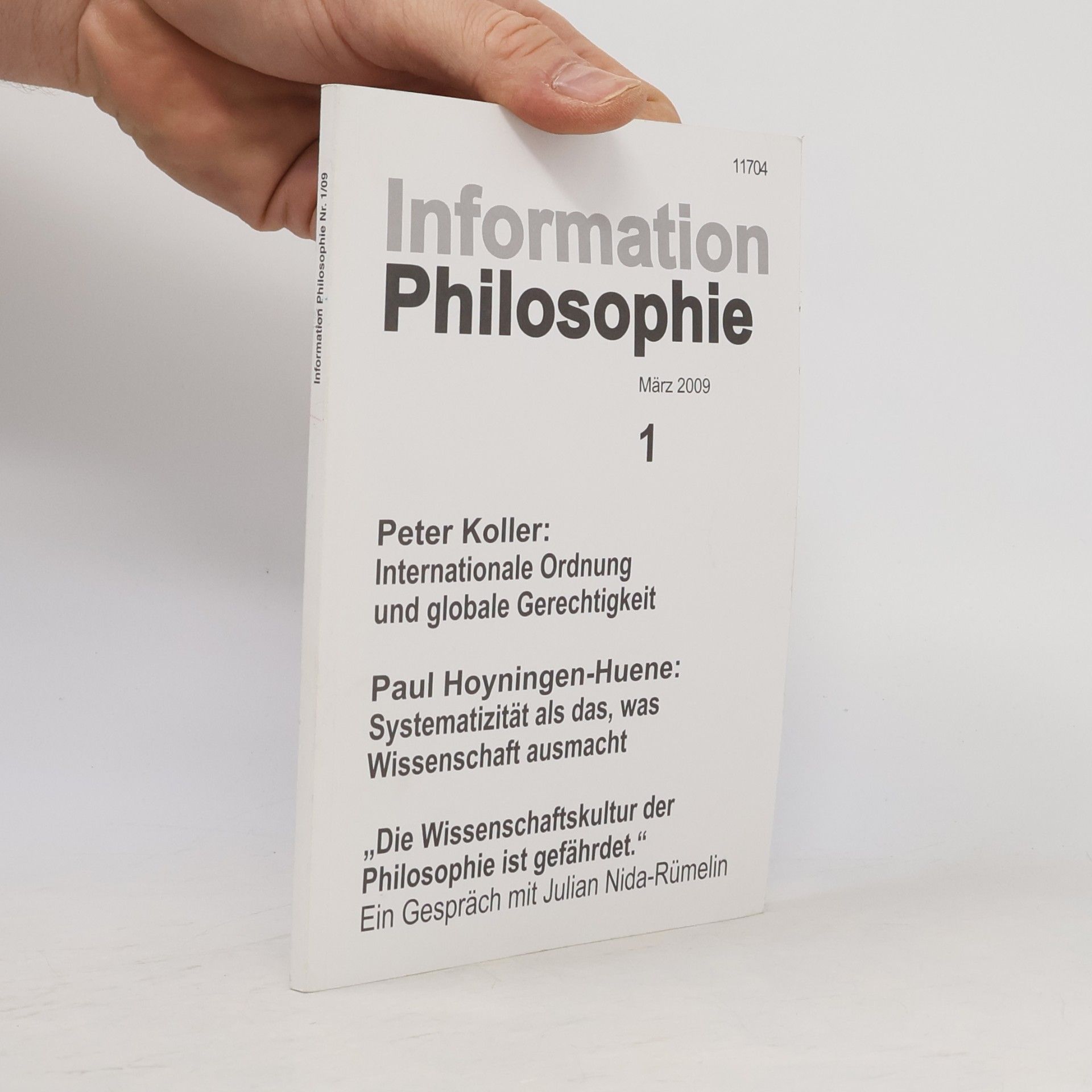 kolektiv Information Philosophie 1/2009