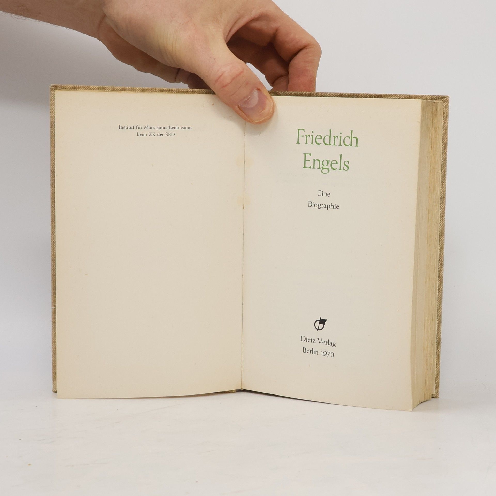Kolektiv autorů Friedrich Engels. Eine Biografie