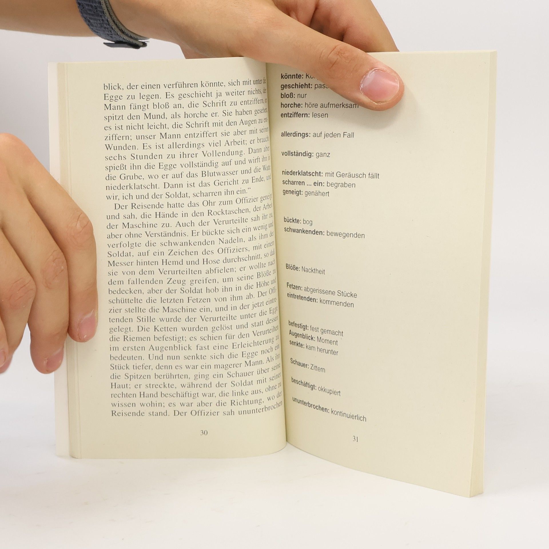 Franz Kafka In der Strafkolonie: Verbessere dein Deutsch
