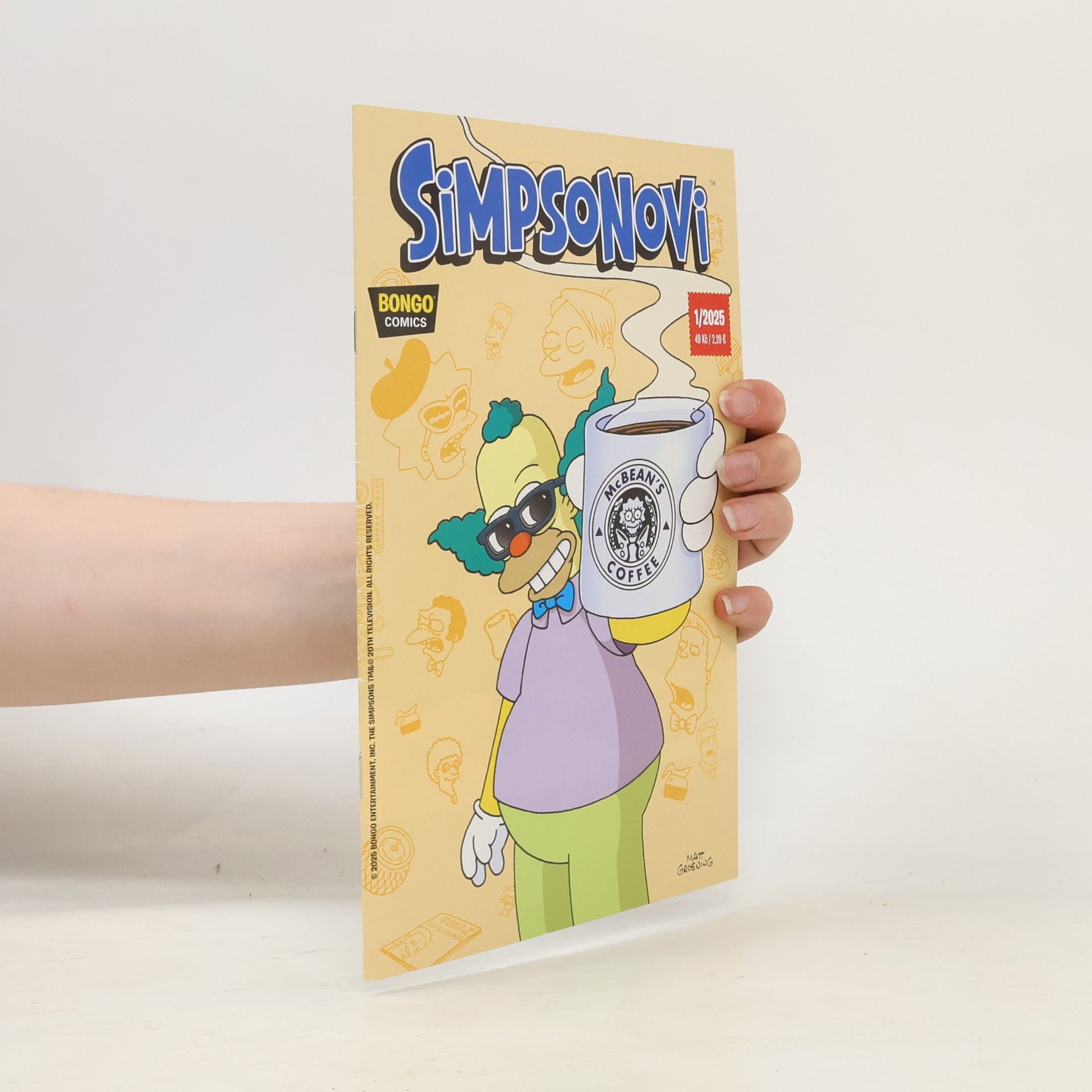 Matt Groening Simpsonovi 1/2025