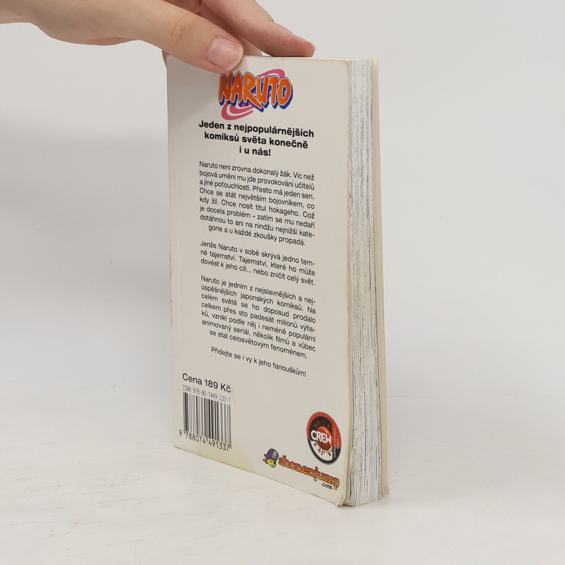 Masashi Kishimoto Naruto Uzumaki. Naruto 1. díl
