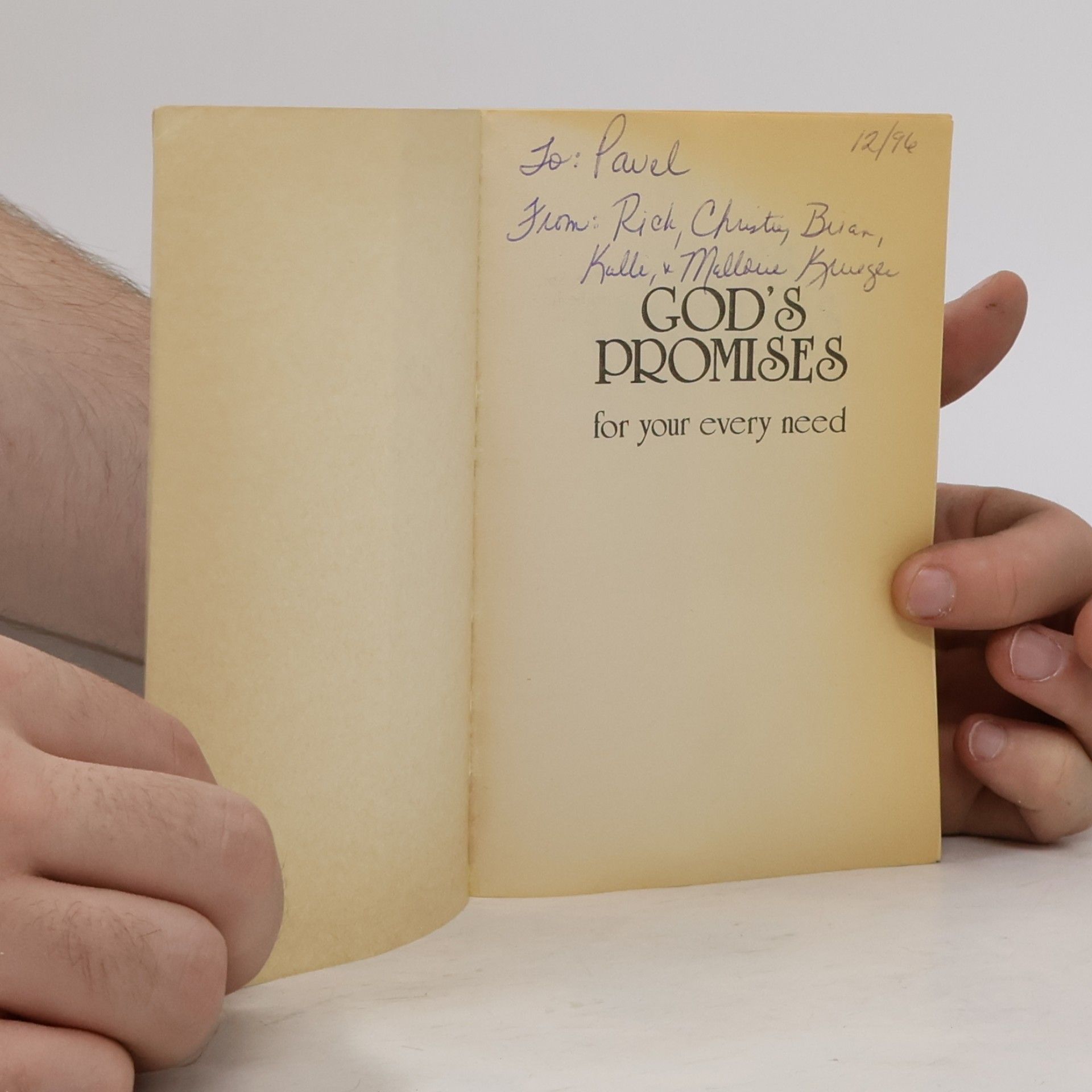 Jack Countryman God's Promises for Your Every Need