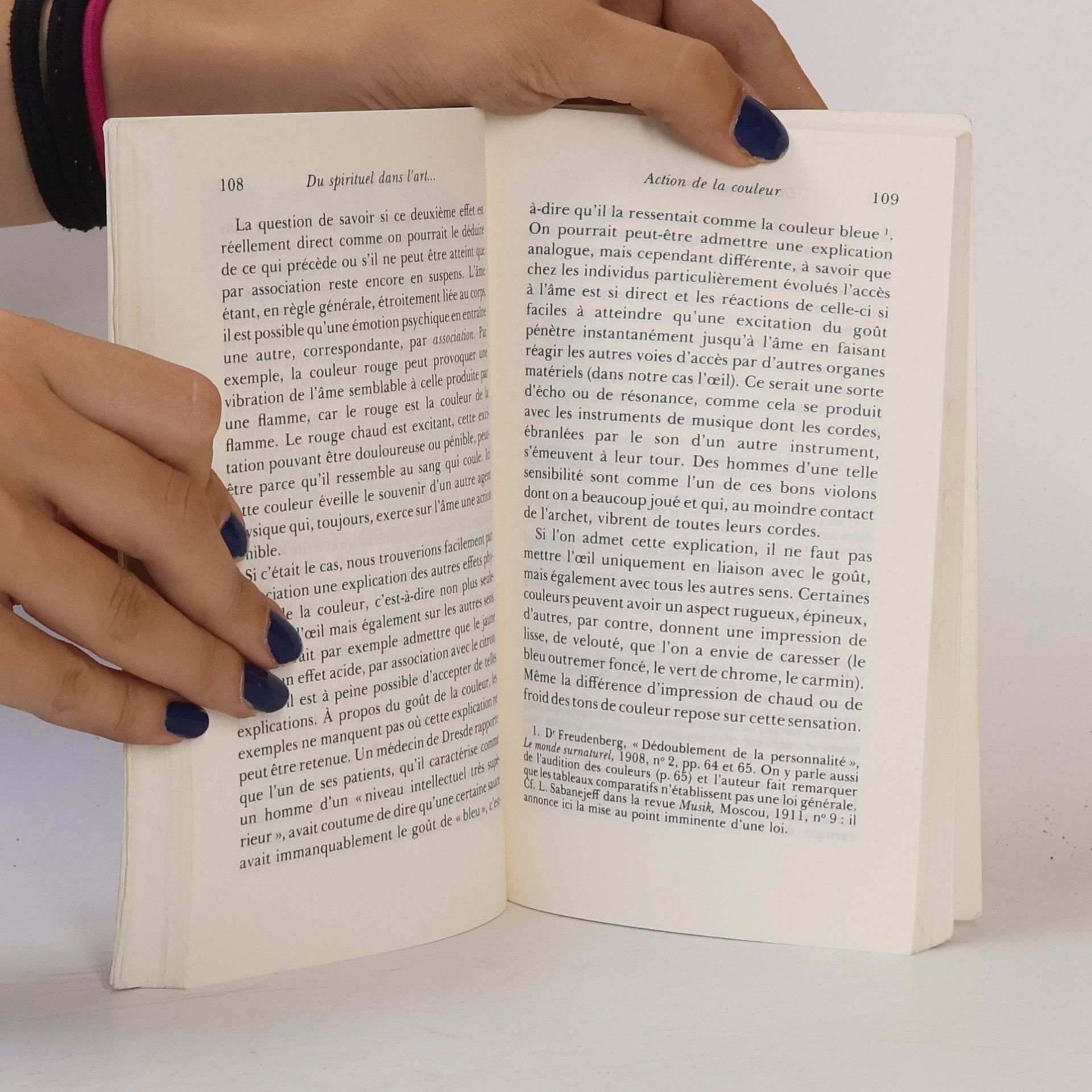 Vasilij Kandinskij Folio essais - 72: Du spirituel dans l'art et dans la peinture en particulier